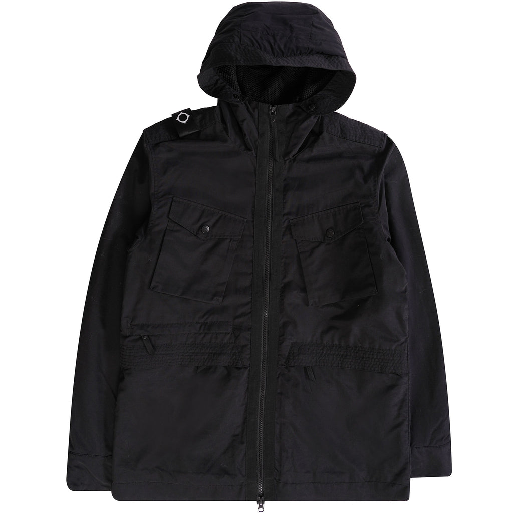 Hooded Jacket - Jet Black
