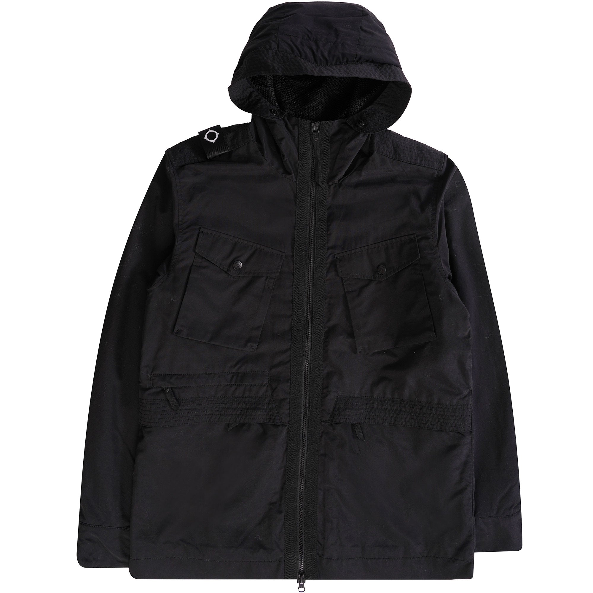 Hooded Jacket - Jet Black