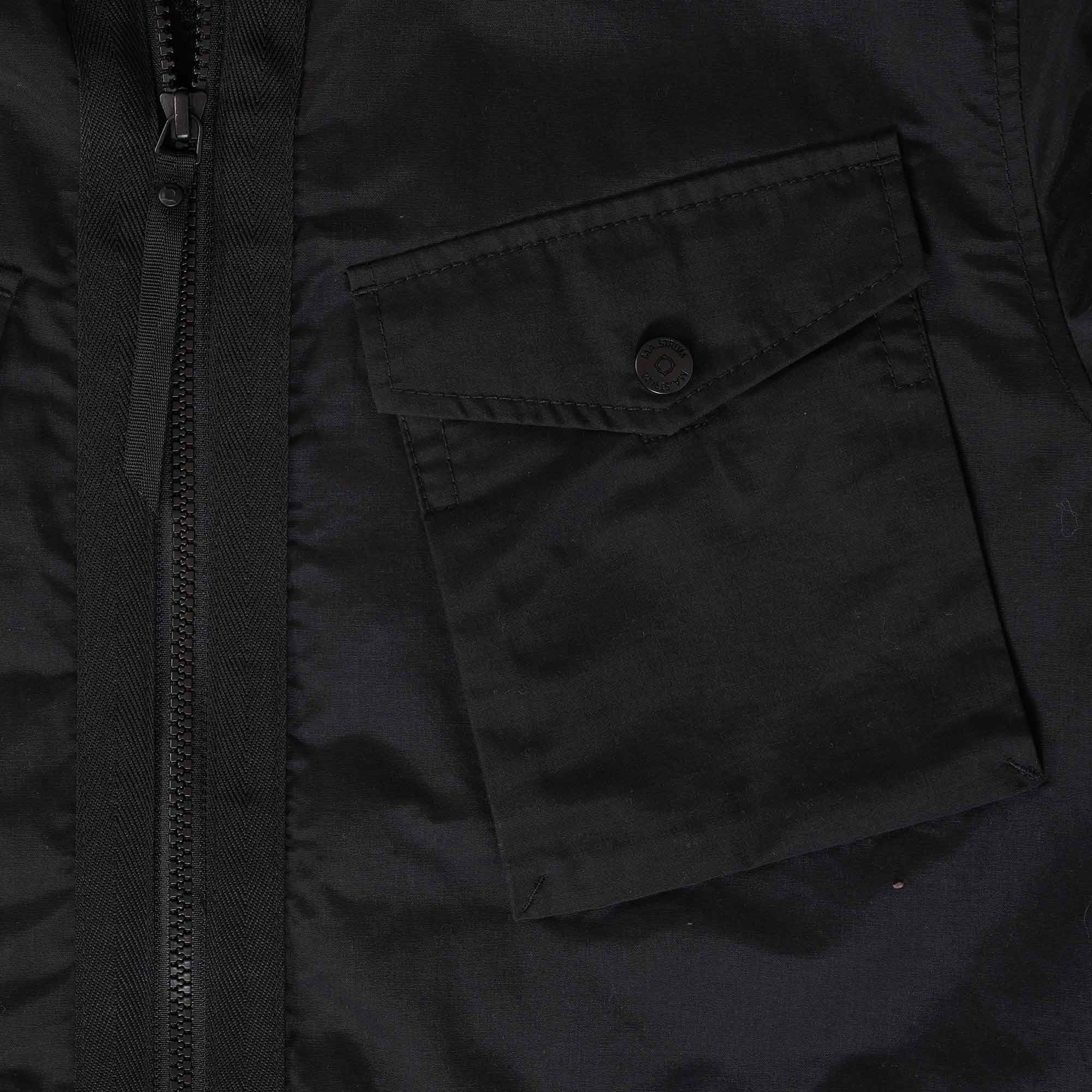Hooded Jacket - Jet Black