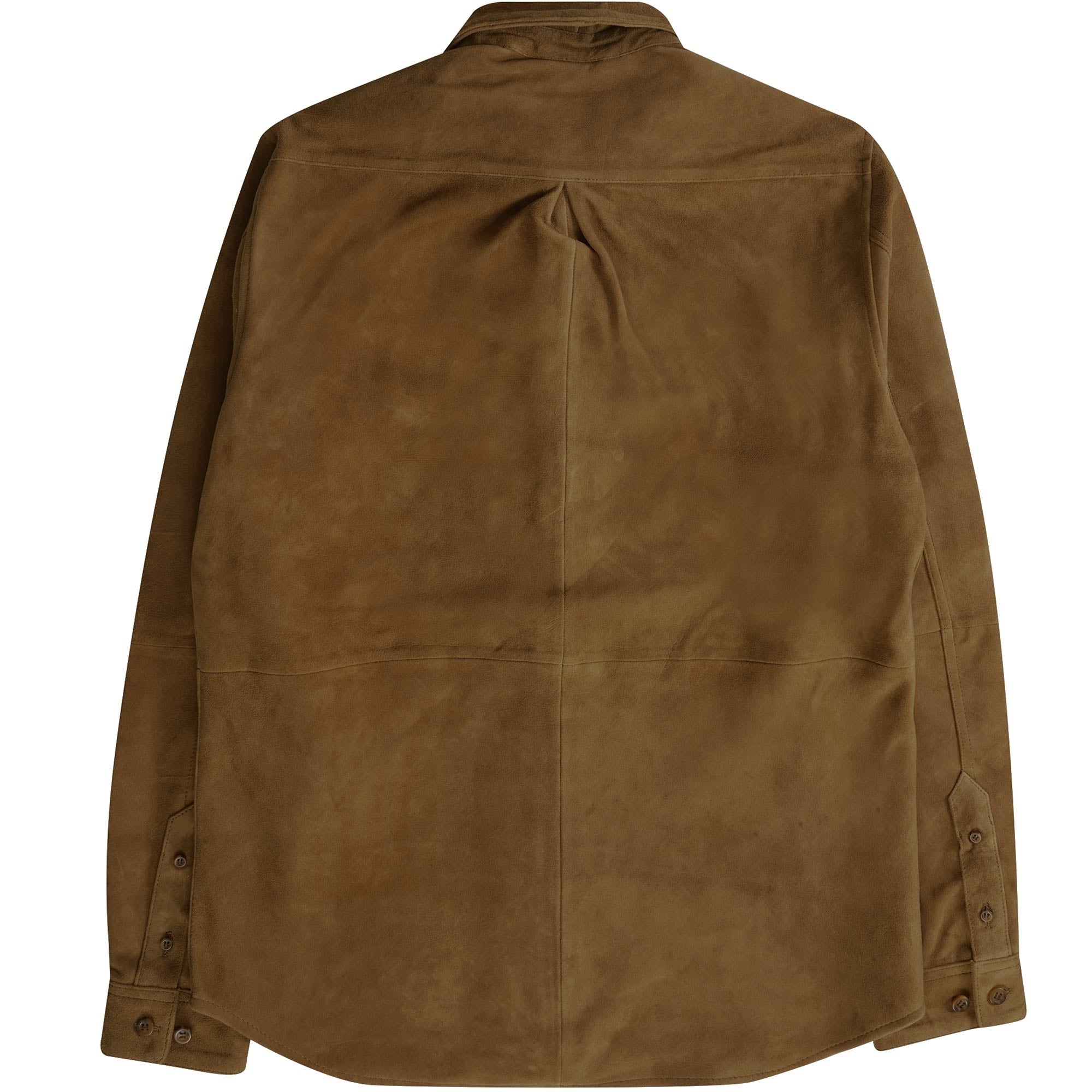 Uncle Bright Mike Goat Leather Jacket - Cognac