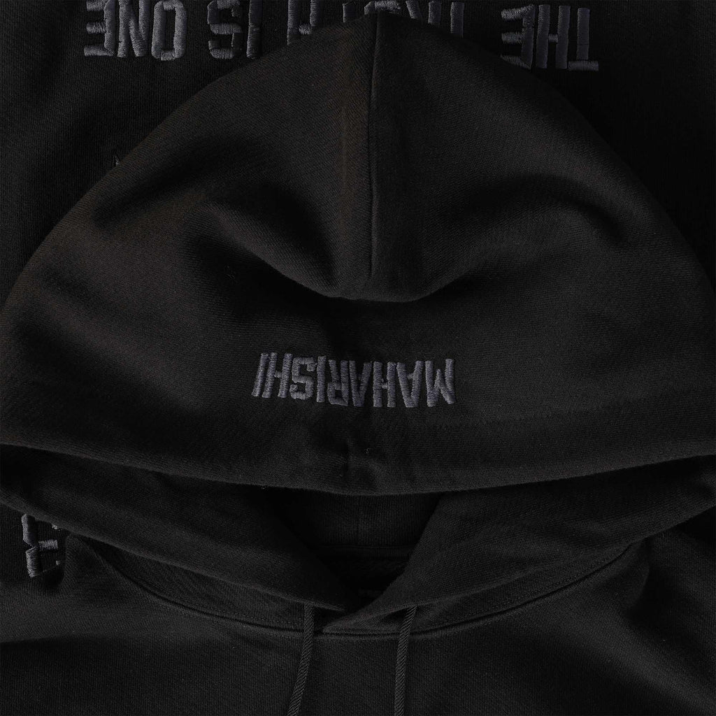 Maharishi U.A.P Embroidered Hooded Sweat - Black