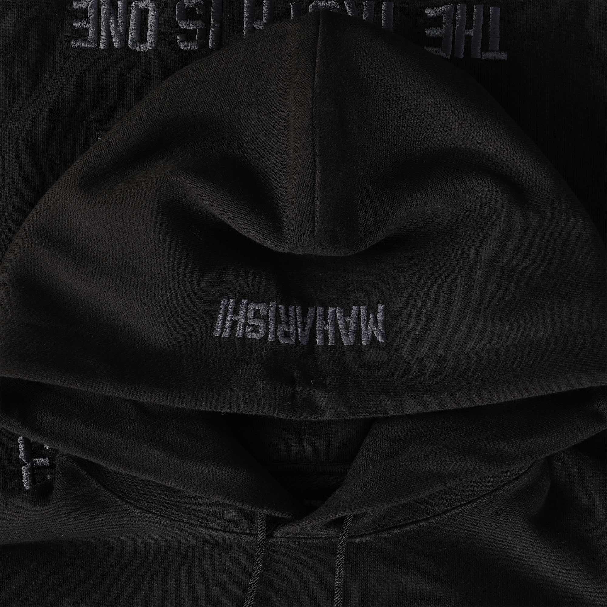 Maharishi U.A.P Embroidered Hooded Sweat - Black