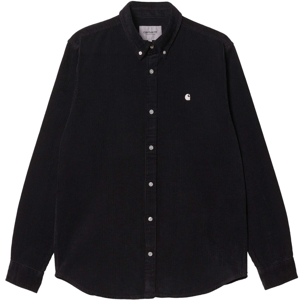 Carhartt WIP Madison Cord Shirt - Black