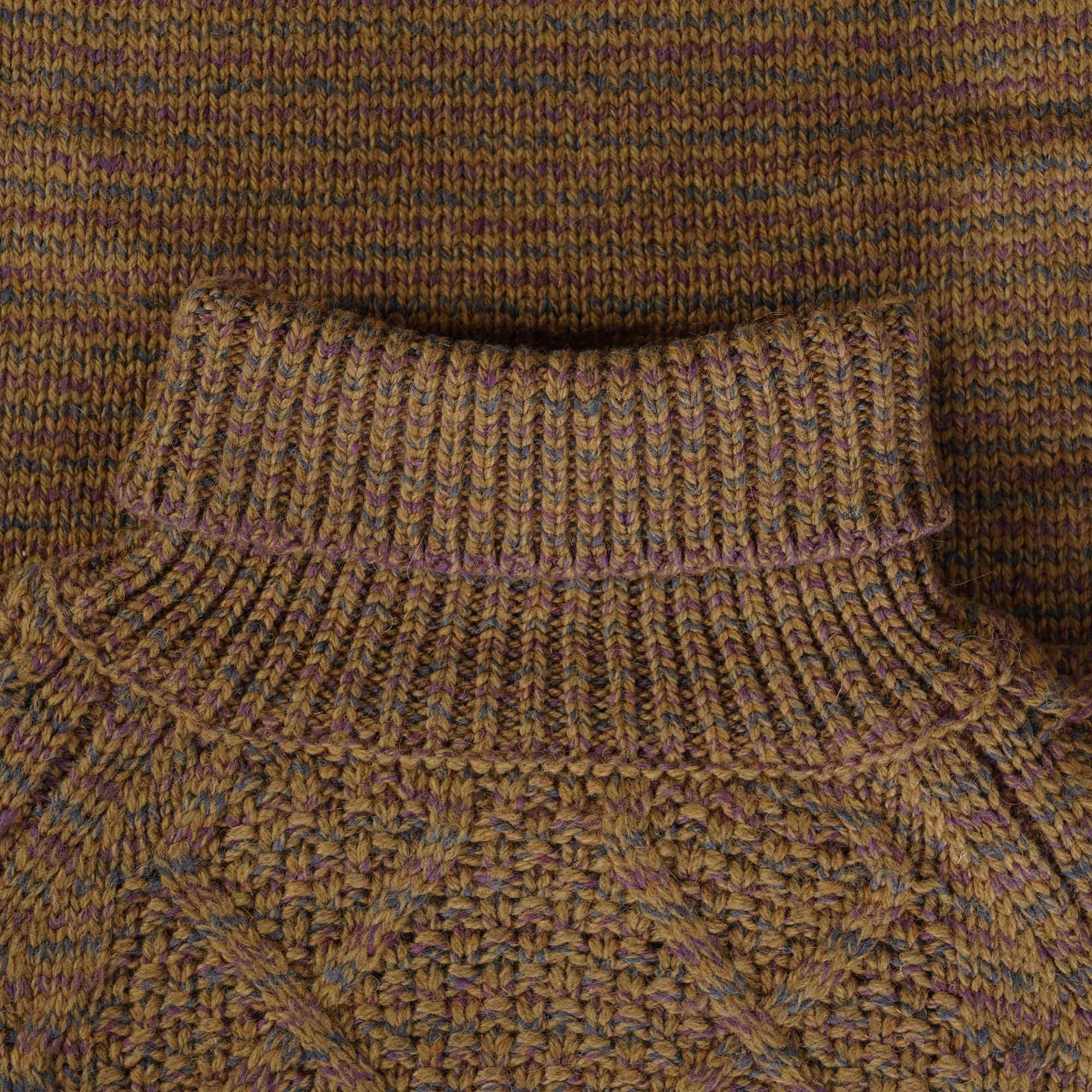 Snow Peak Alpaca Turtleneck Pullover - Mustard