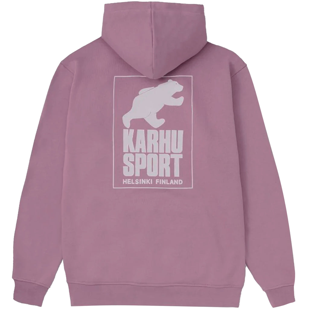 Karhu Helsinki Sport Hoodie - Elderberry/Lily White