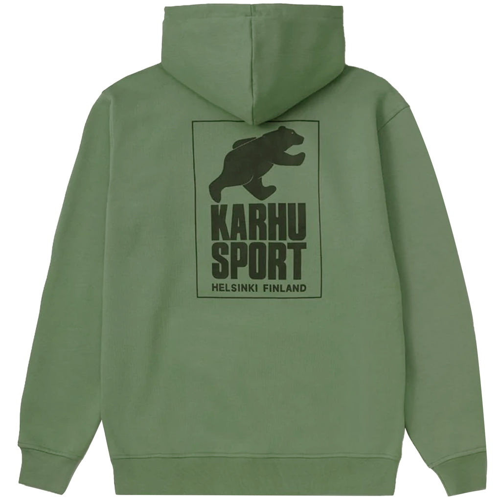 Karhu Helsinki Sport Hoodie - Loden Forest/Jet Black