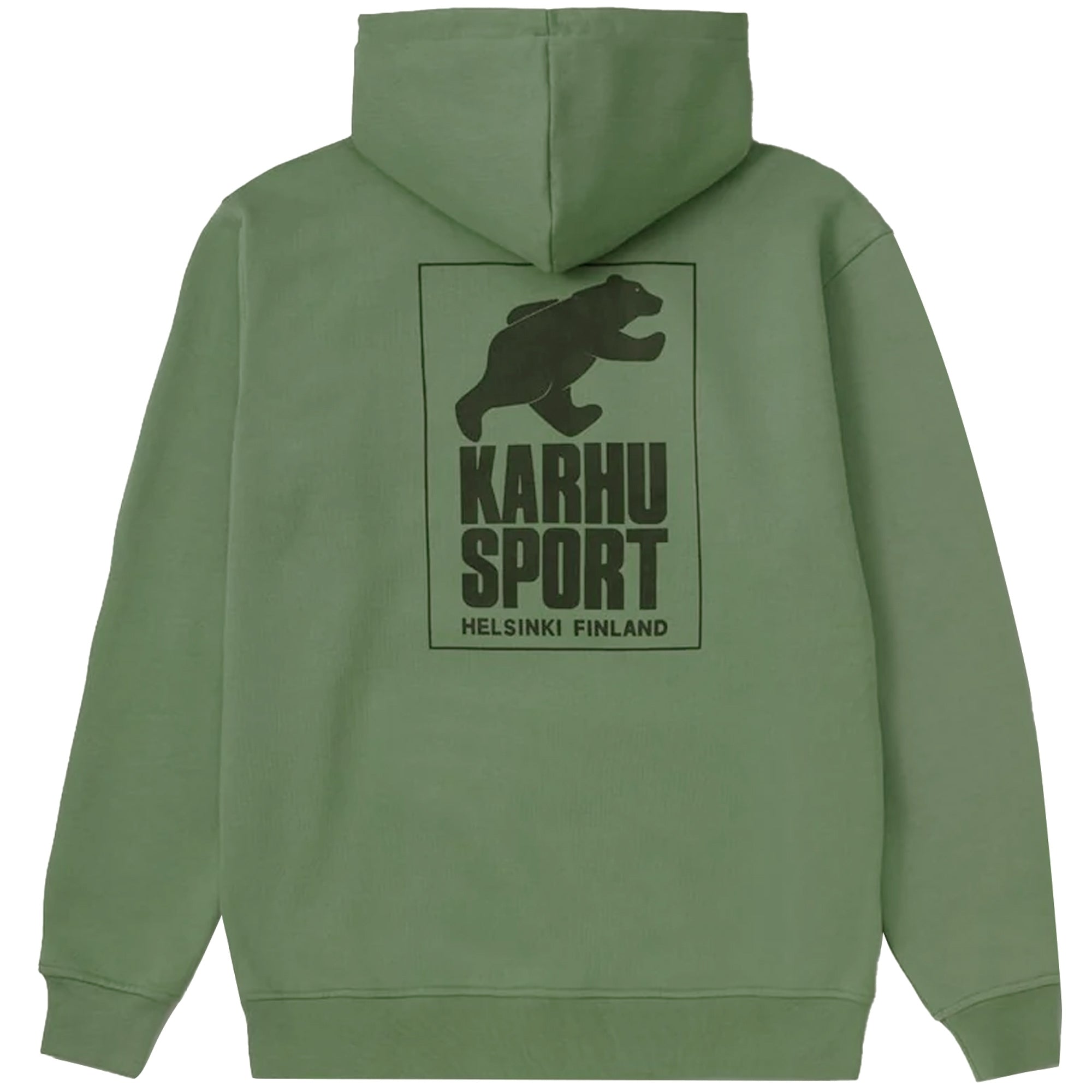 Karhu Helsinki Sport Hoodie - Loden Forest/Jet Black