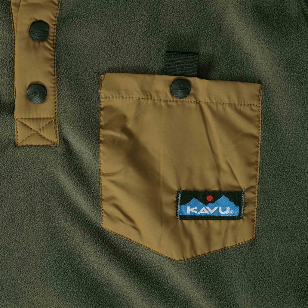 Kavu Teannaway Polar Fleece - Shadow Leaf
