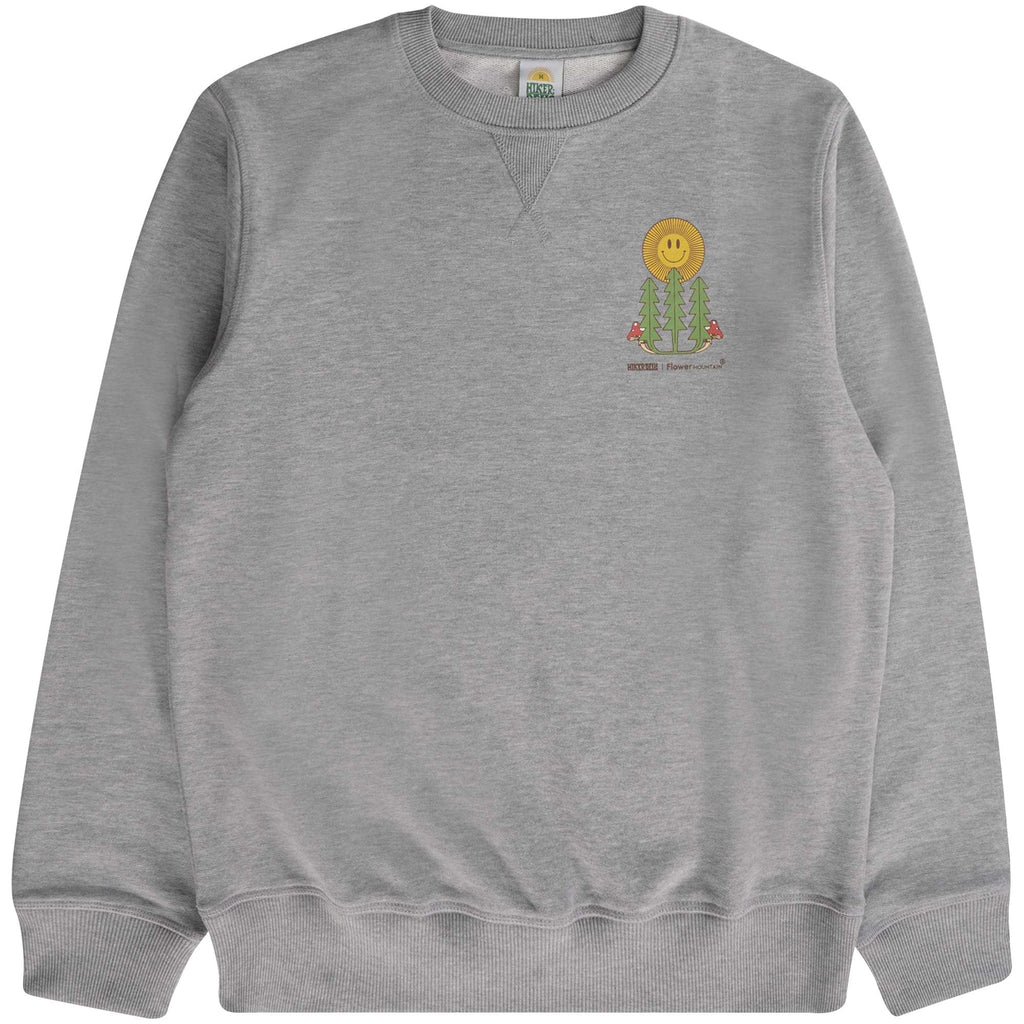 Flower Mountain x Hikerdelic Logo Sweatshirt - Grey