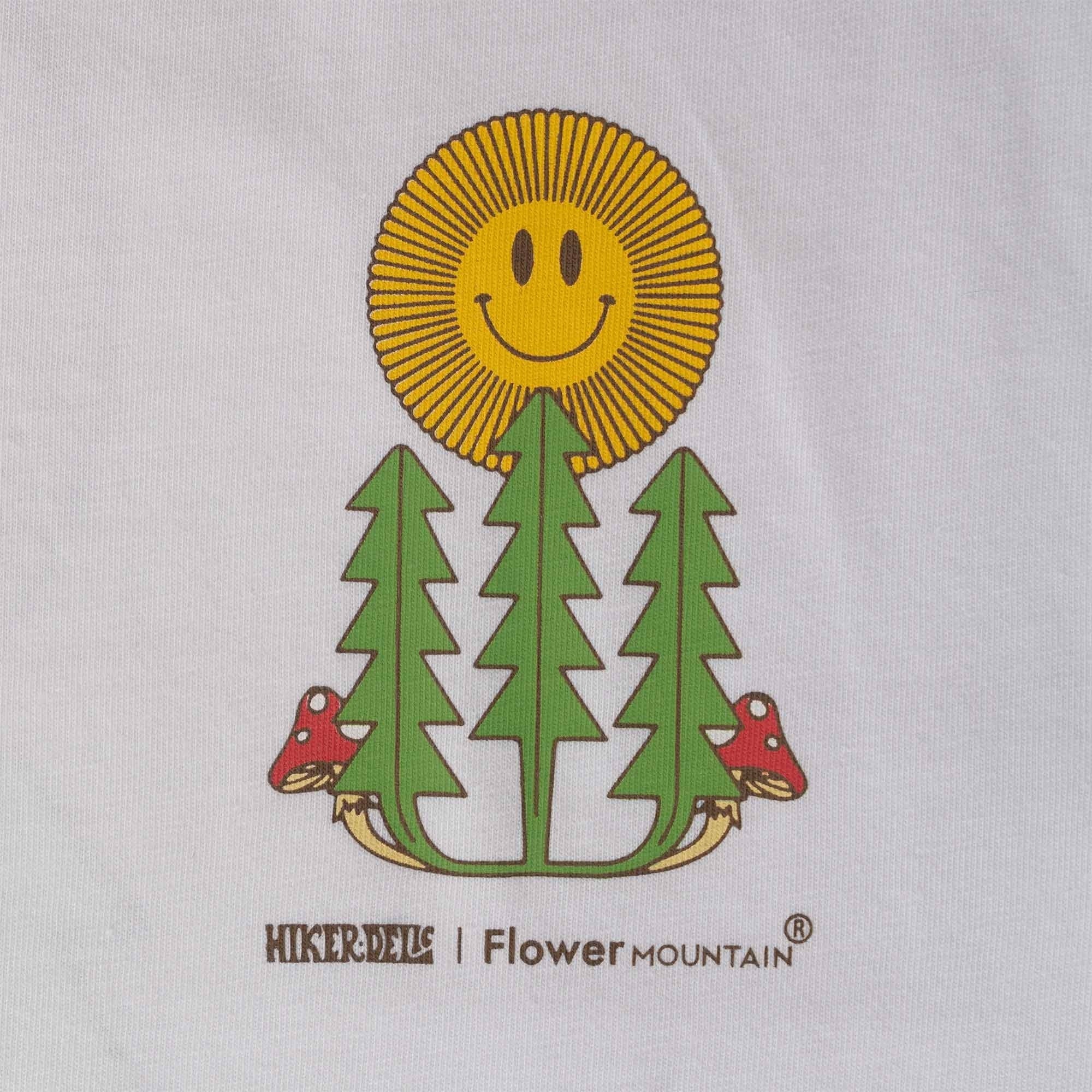 Flower Mountain x Hikerdelic Logo T-Shirt - White
