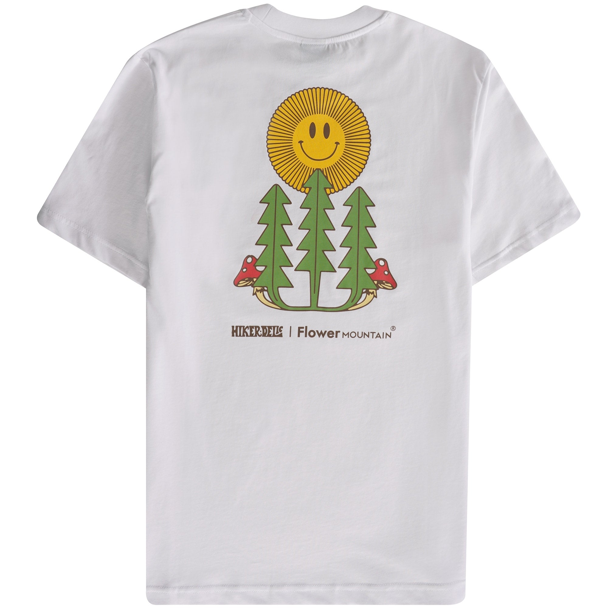 Flower Mountain x Hikerdelic Logo T-Shirt - White