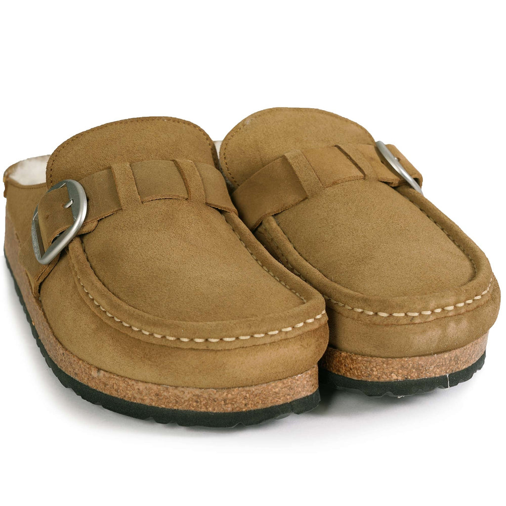 Birkenstock Womens Buckley Shearling - Tea