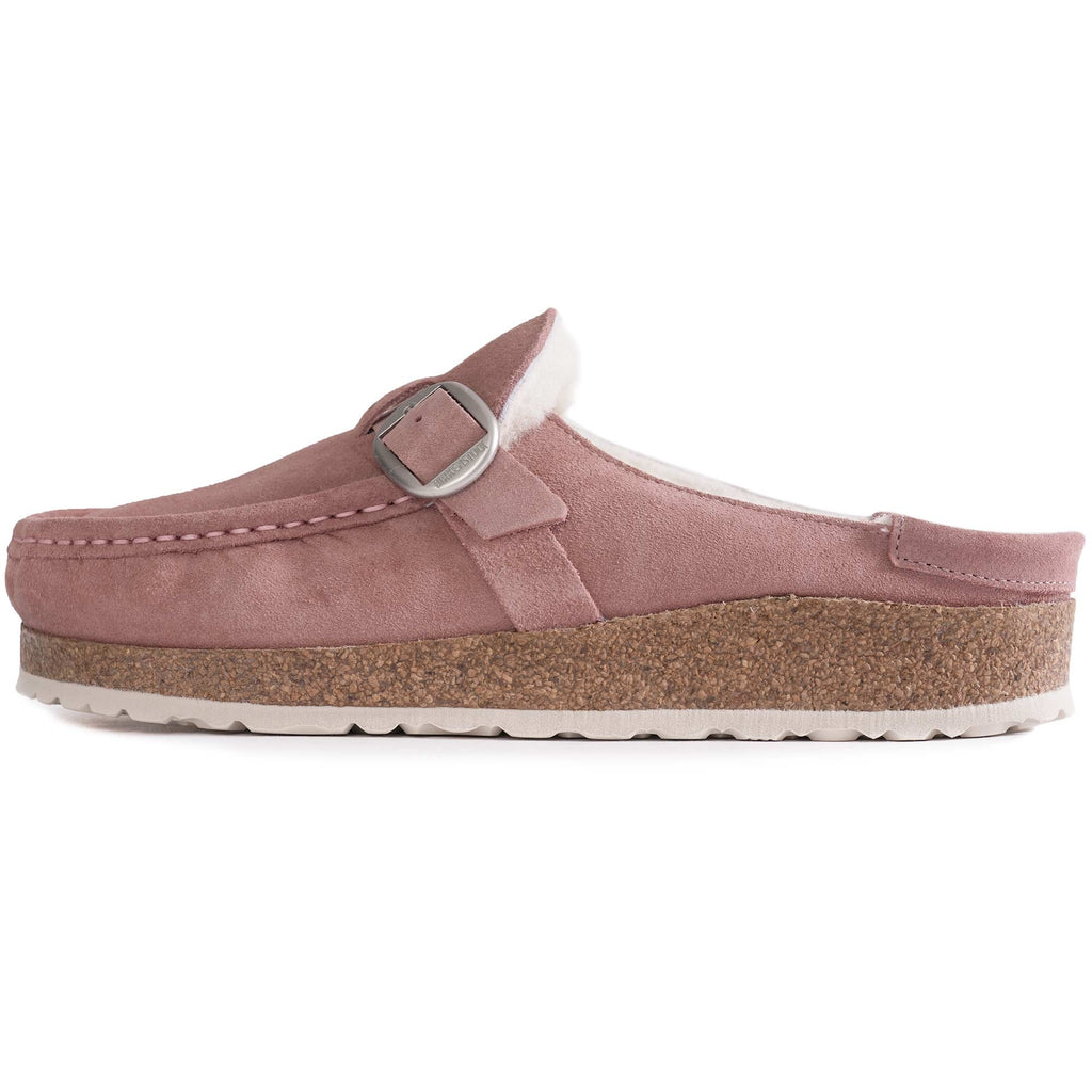 Birkenstock Womens Buckley Shearling - Pink Clay