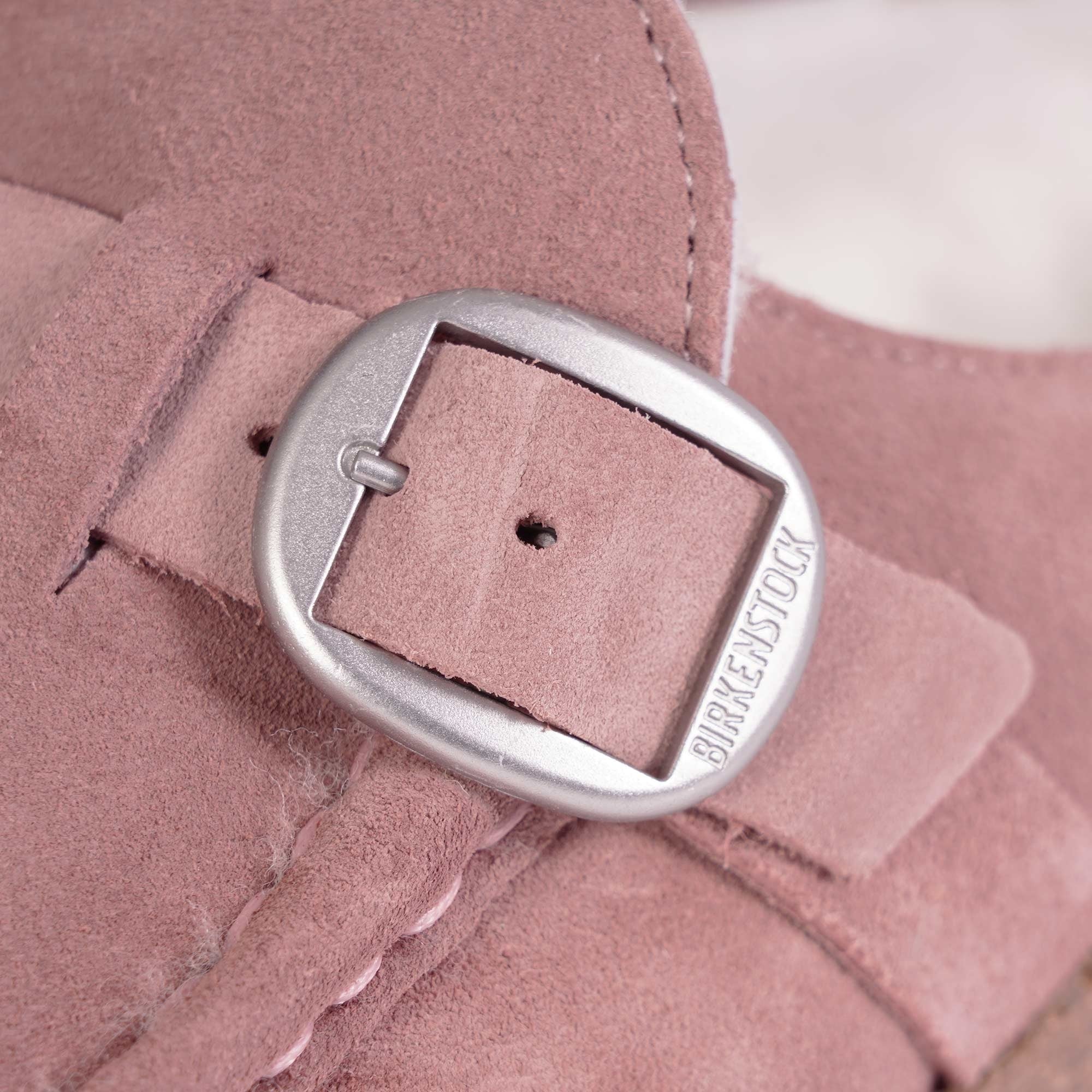 Birkenstock Womens Buckley Shearling - Pink Clay