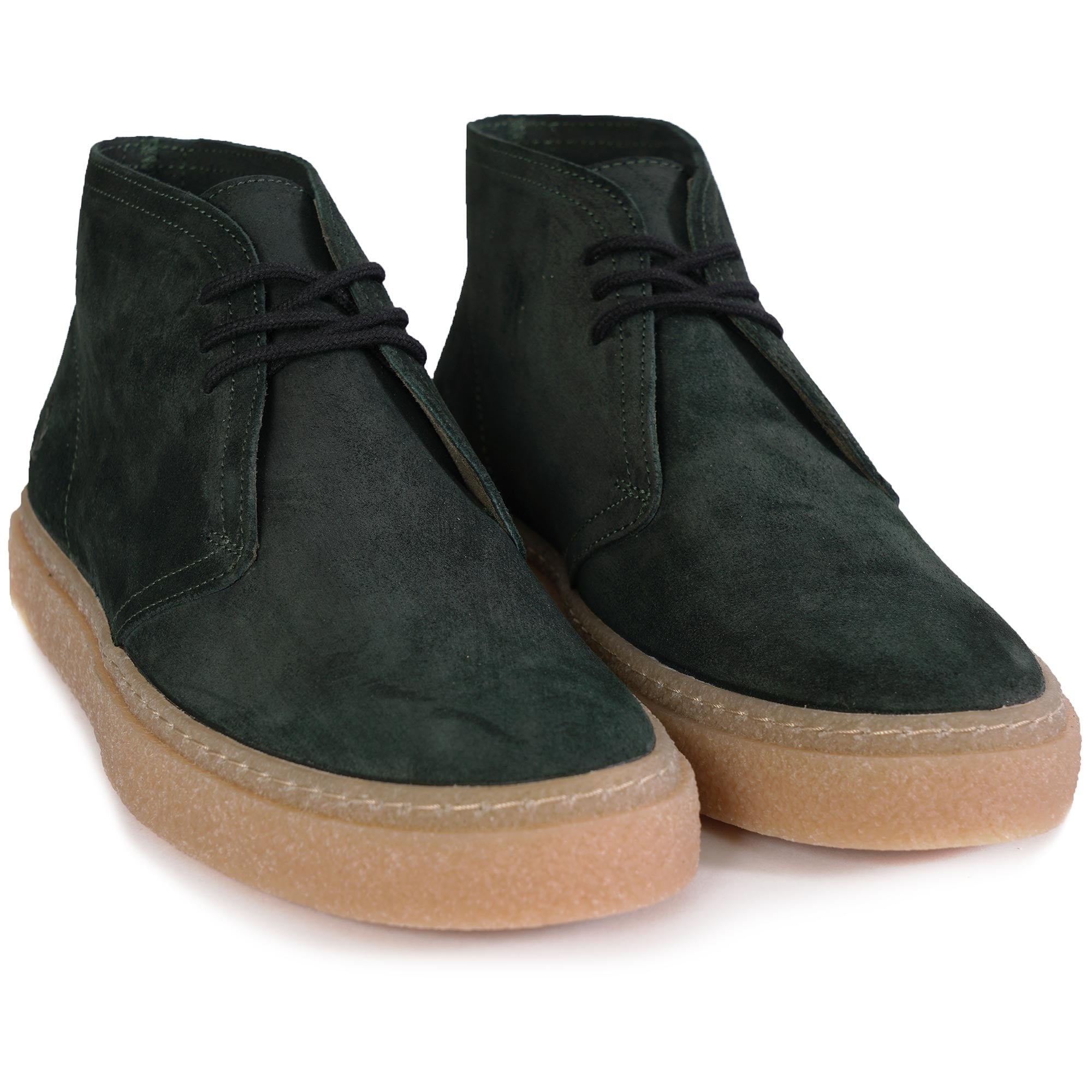 Fred Perry Hawley Suede - Night Green