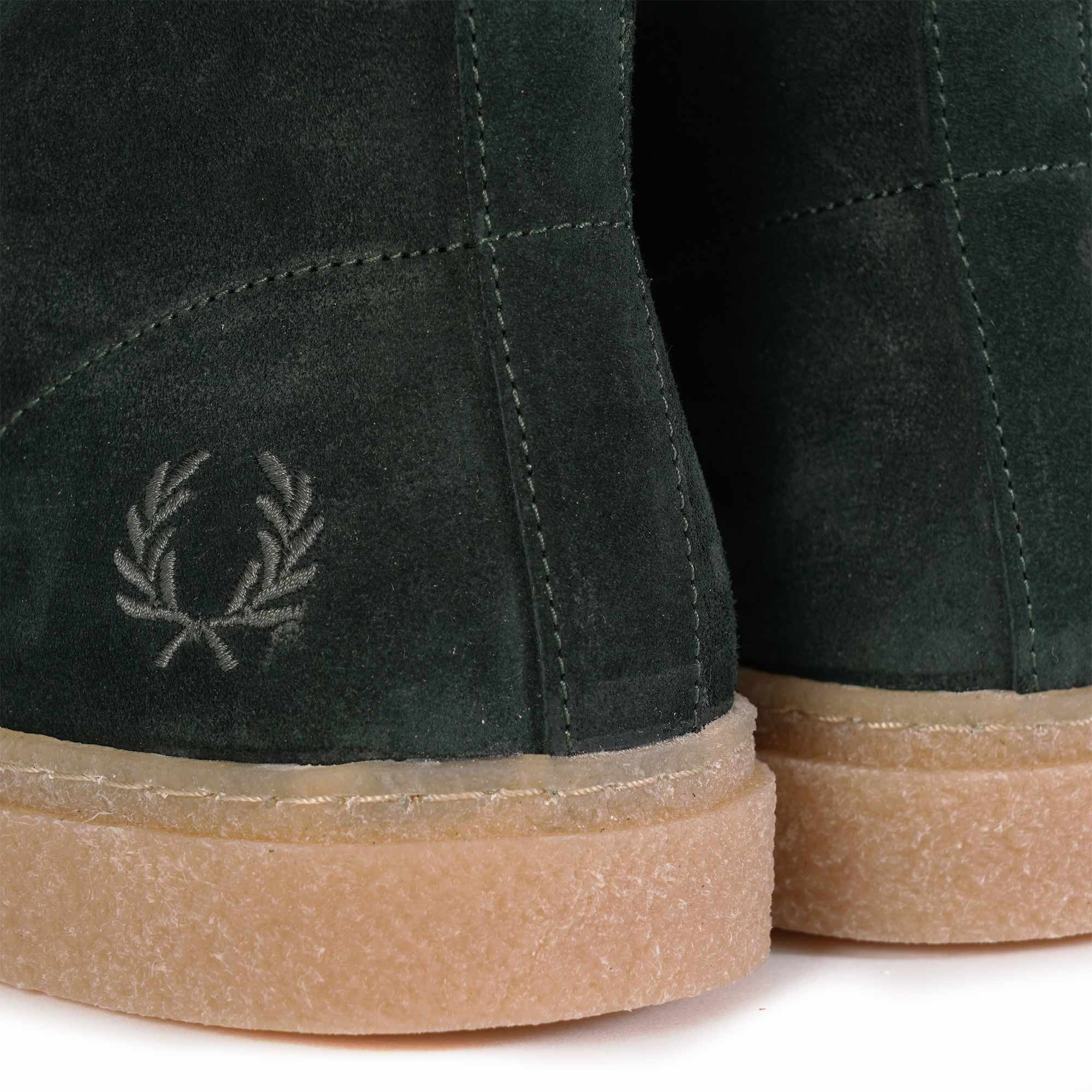 Fred Perry Hawley Suede - Night Green