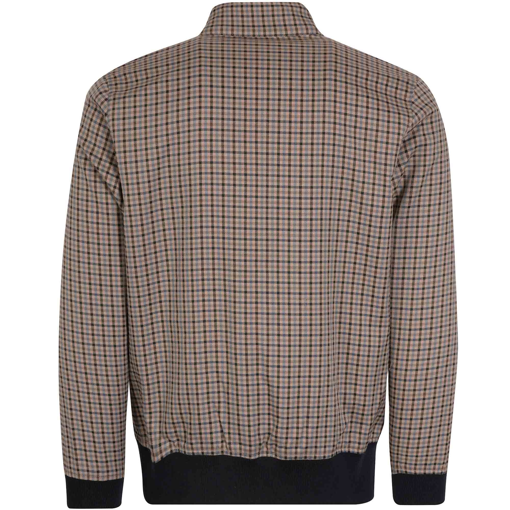 Gabicci Vintage Hadrian Checked Jacket - Adriatic