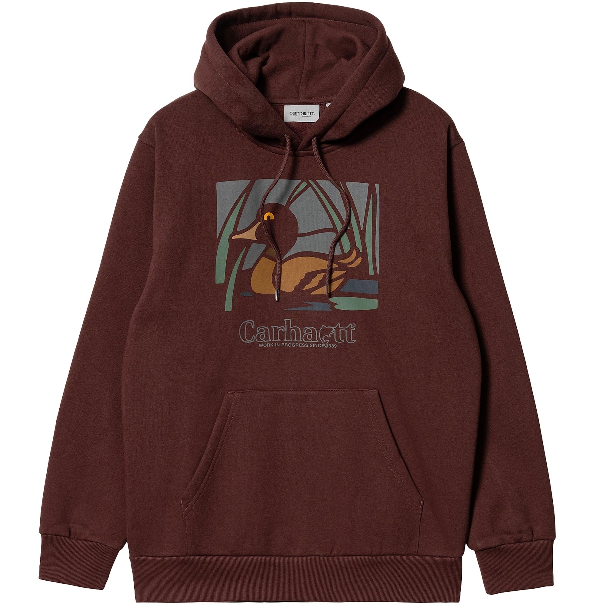 Carhartt WIP Hooded Duck Pond Sweatshirt - Ale