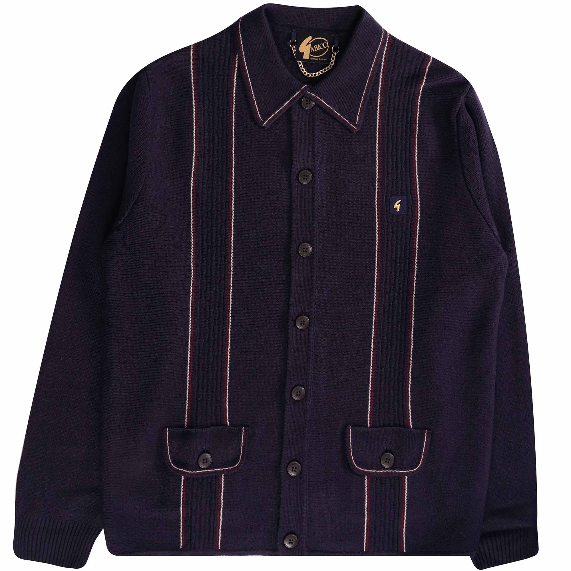 Gabicci Vintage Ethan Polo Shirt - Navy