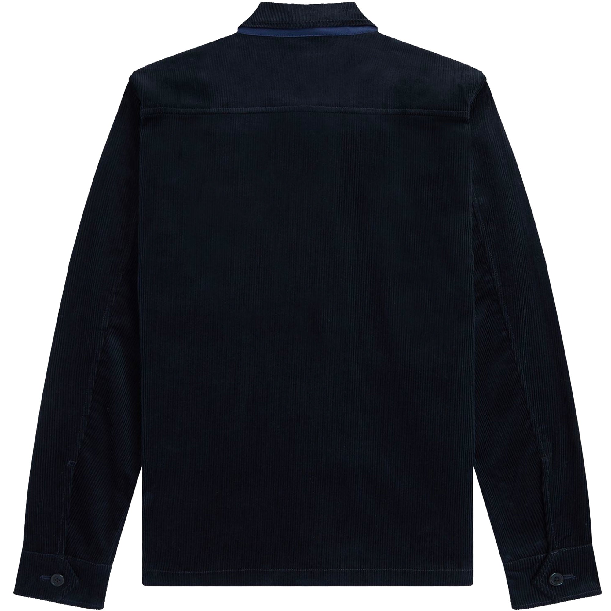 Fred Perry Corduroy Overshirt - Navy