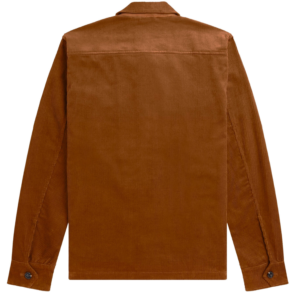 Fred Perry Corduroy Overshirt - Nut Flake