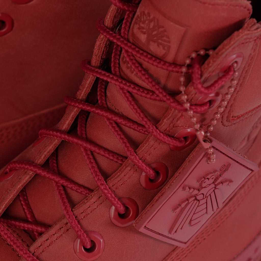 x Bee Line 6inch Waterproof Boot - Red Nubuck