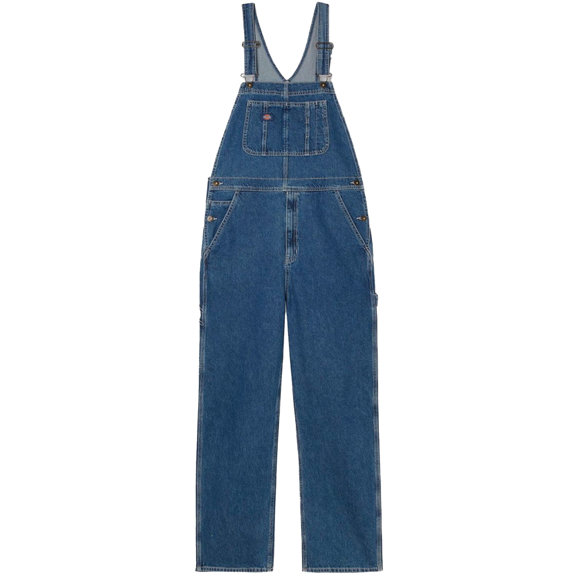 Dickies Denim Classic Bib - Denim Blue