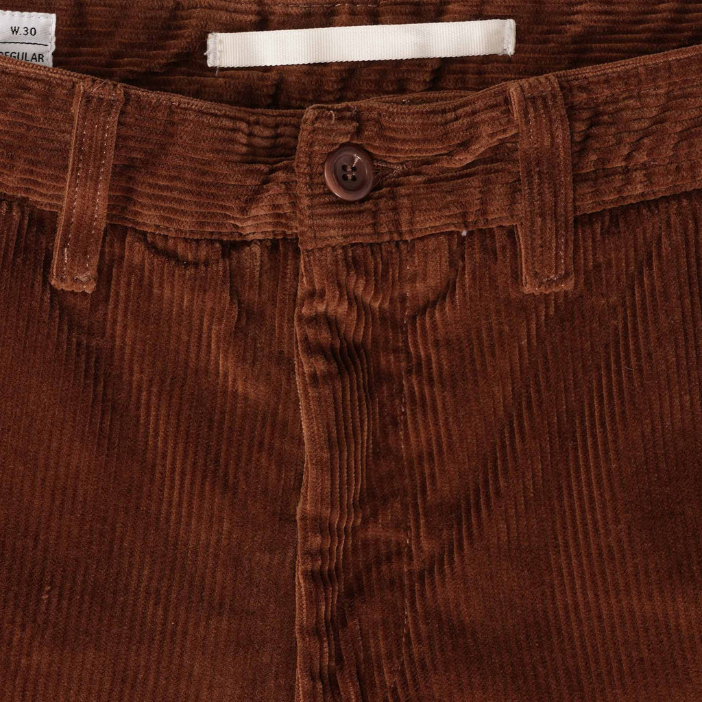 Aros Corduroy Trousers - Burnt Orange