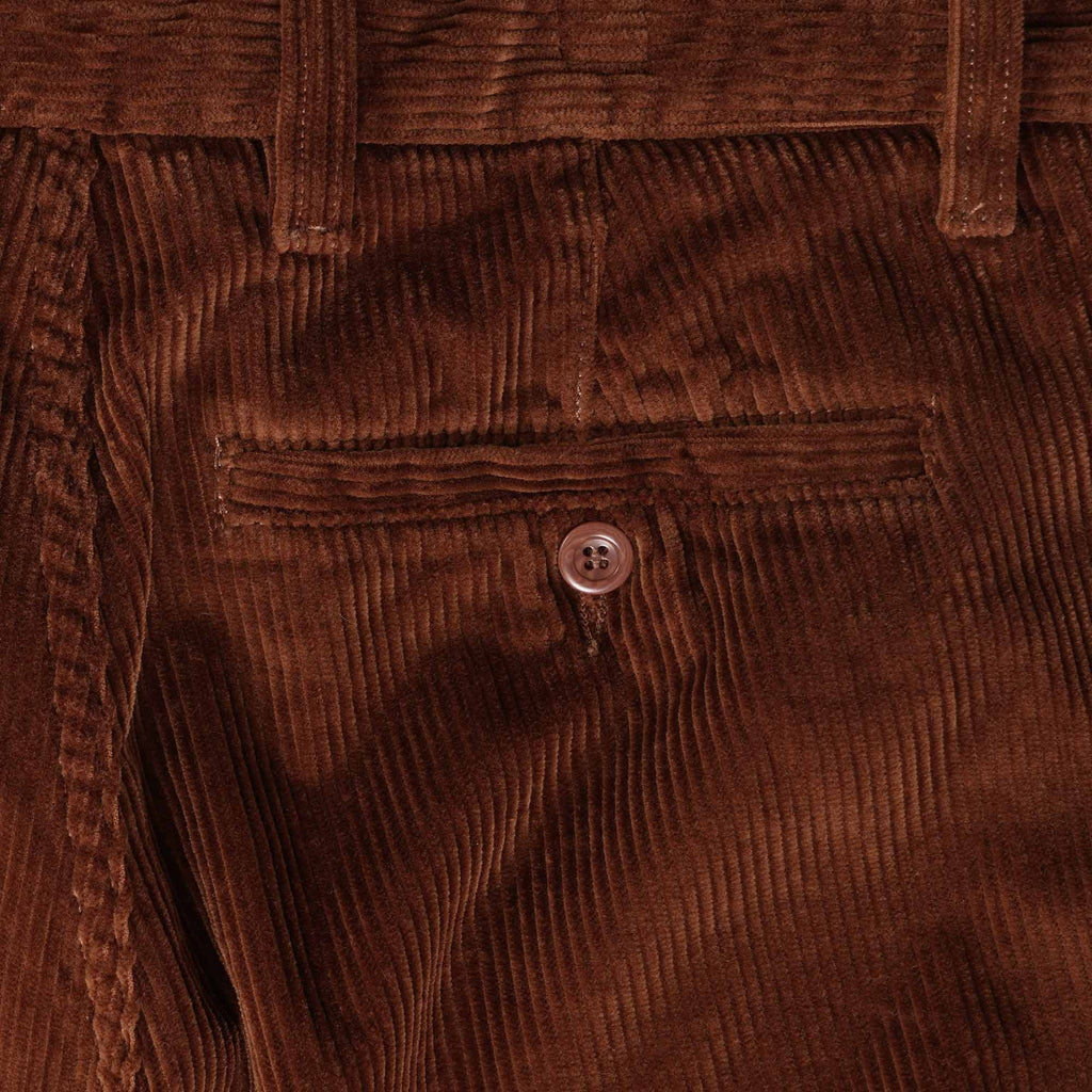 Aros Corduroy Trousers - Burnt Orange