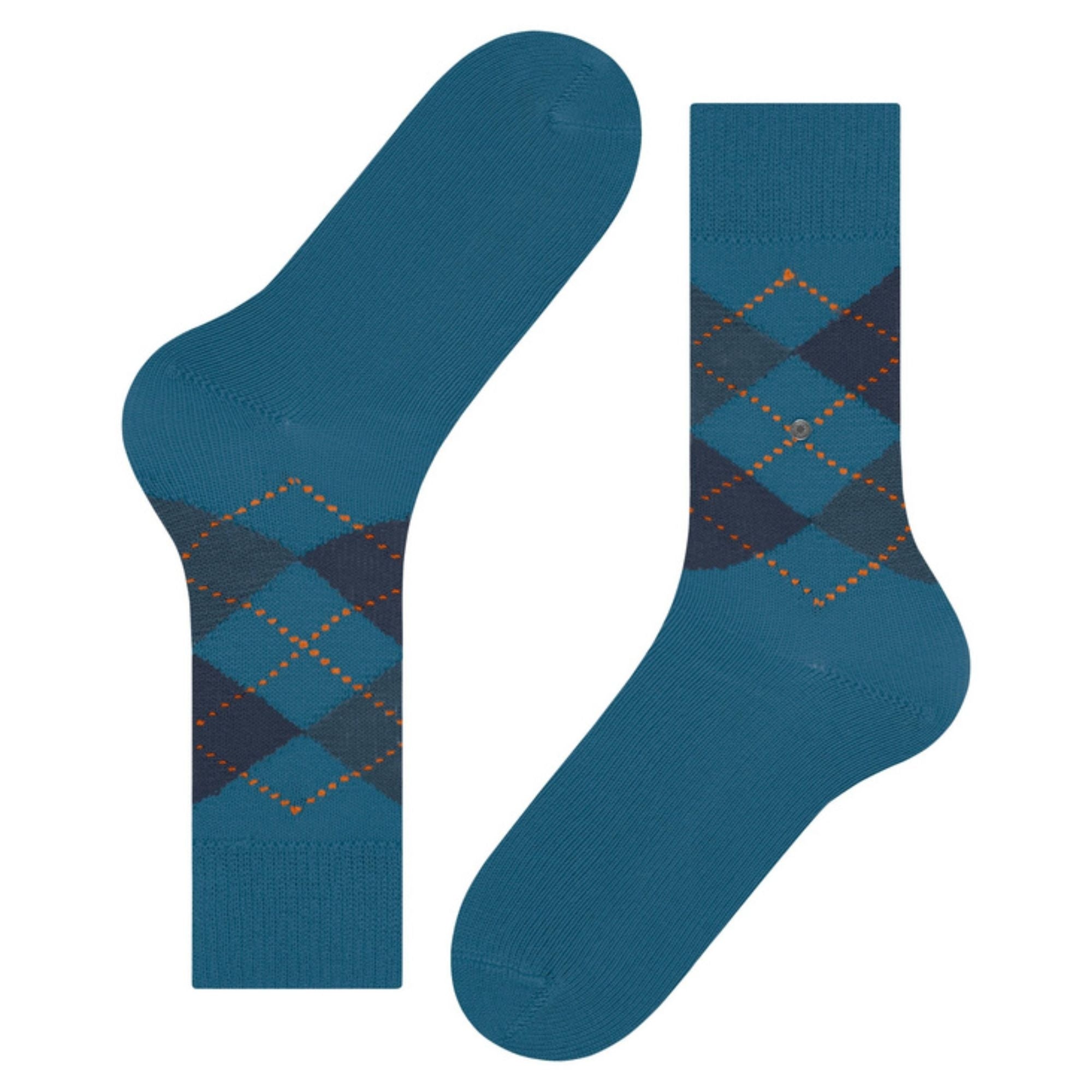 Burlington Socks Preston - Aqua/Blue
