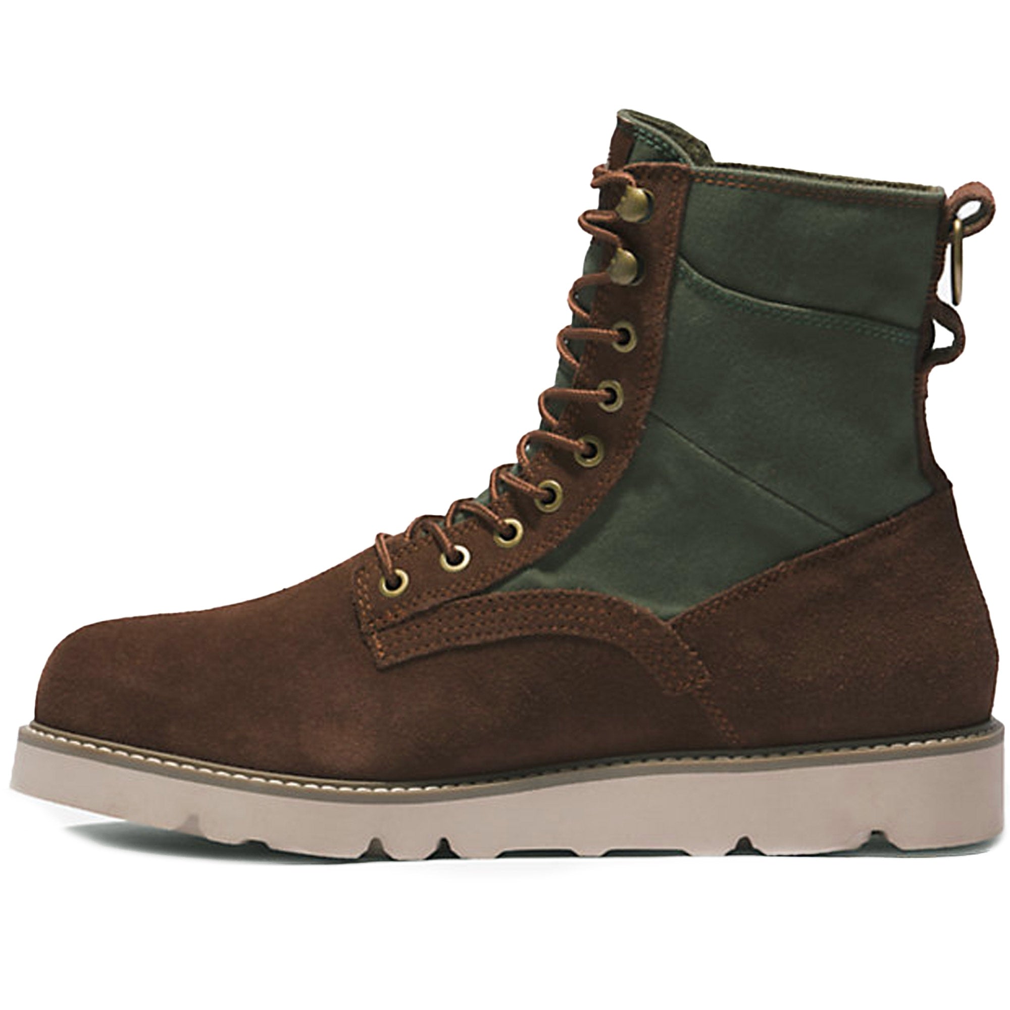 Timberland Vibram Waterproof Boot - Dark Brown Suede
