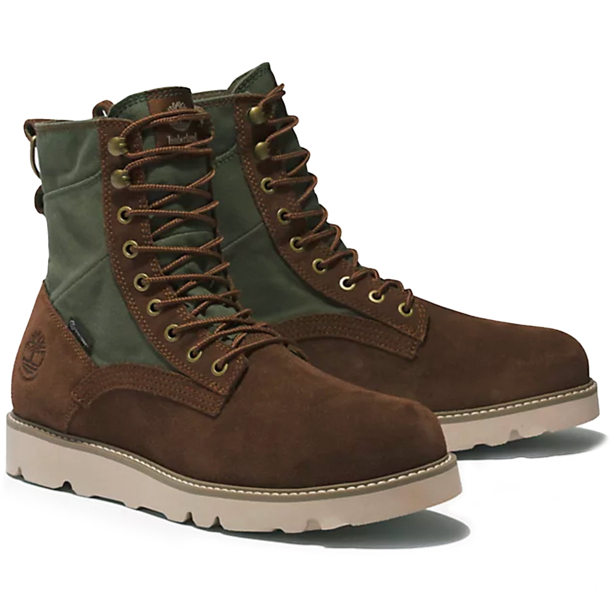Timberland Vibram Waterproof Boot - Dark Brown Suede