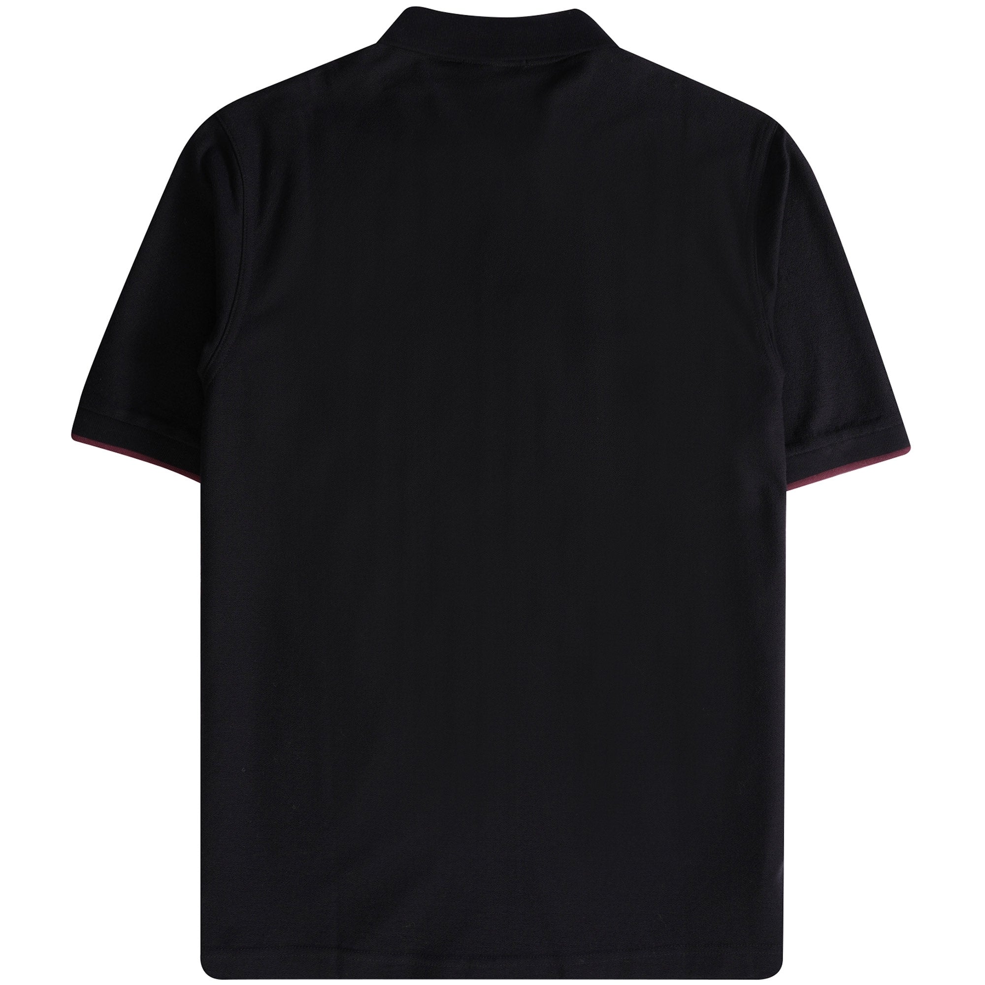 Fred Perry M4 Zip Polo Shirt - Navy