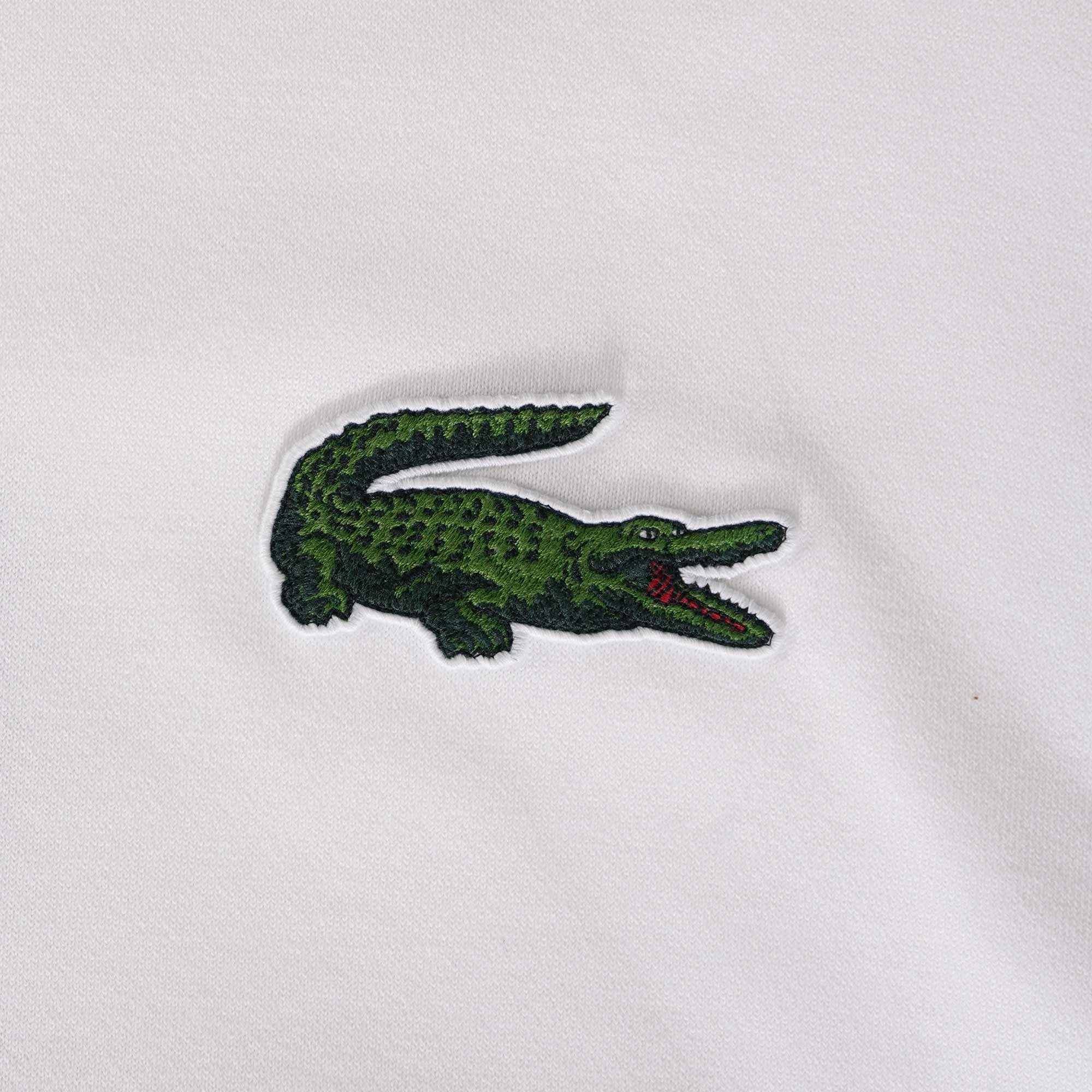 Loose Fit Large Crocodile T-shirt - White