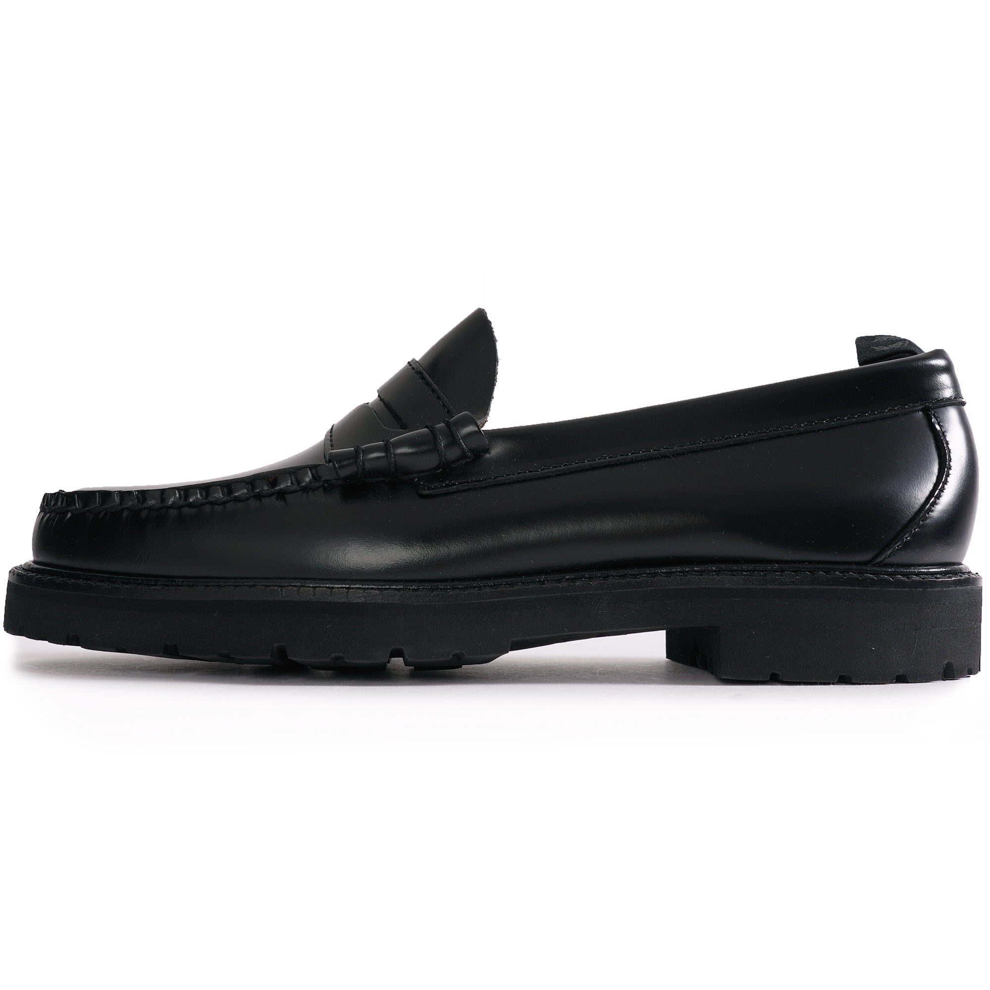 Fred Perry x G.H Bass Weejuns Penny Loafers - Black
