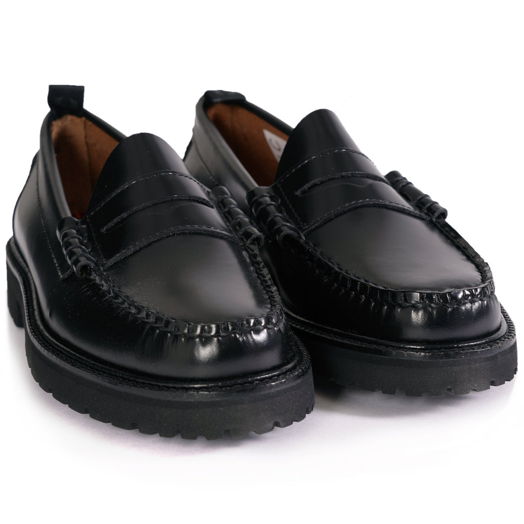 Fred Perry x G.H Bass Weejuns Penny Loafers - Black