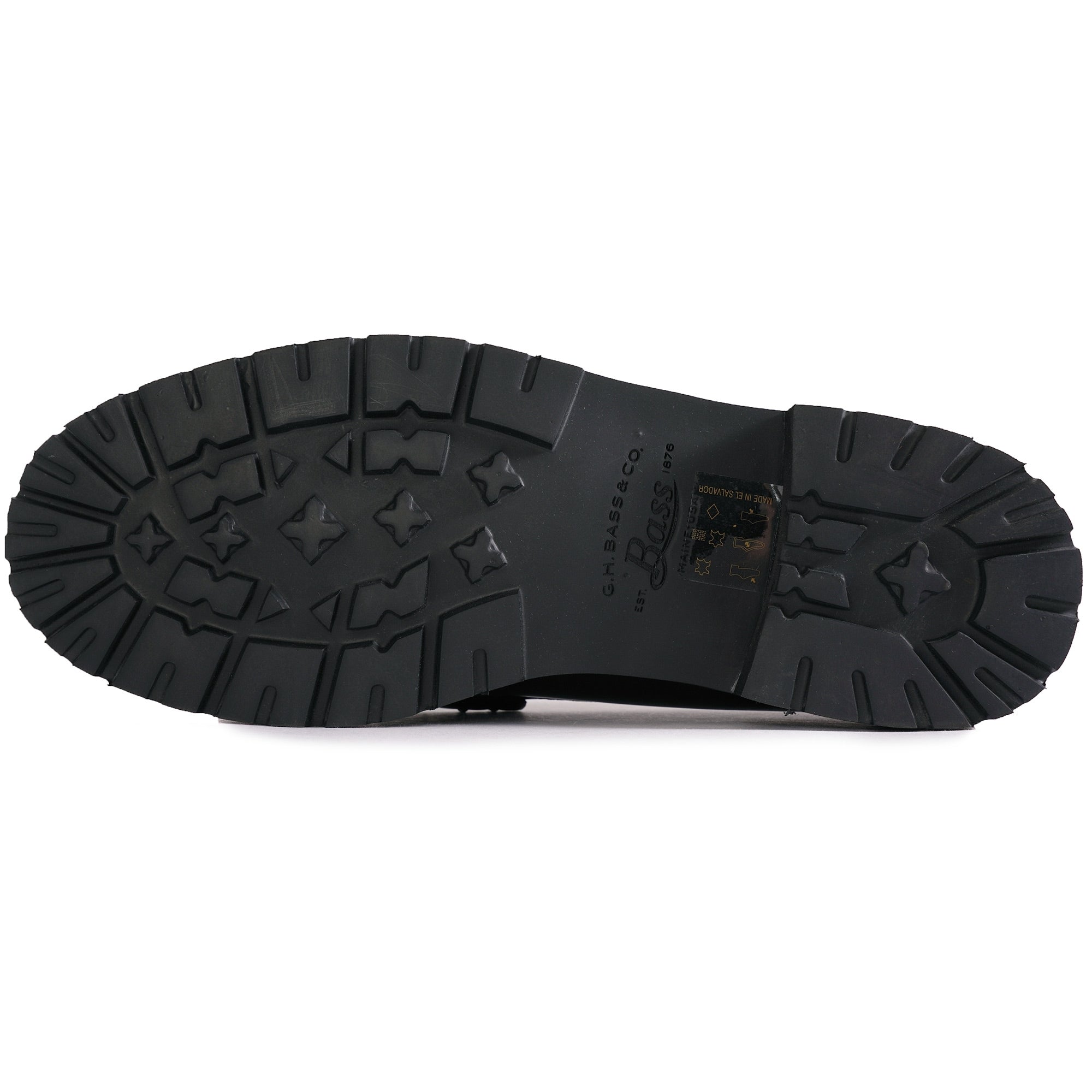 Fred Perry x G.H Bass Weejuns Penny Loafers - Black