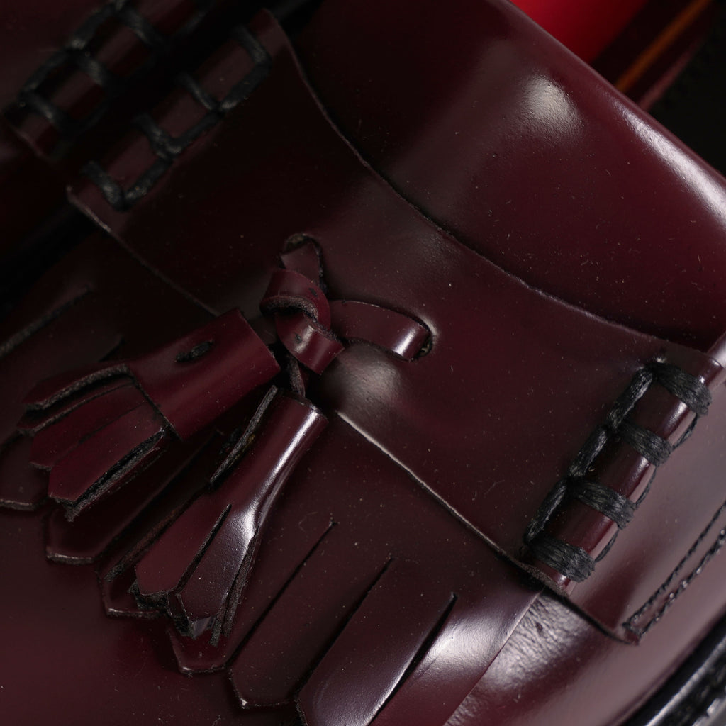 Fred Perry x G.H Bass Weejuns Tassel Loafers - Oxblood