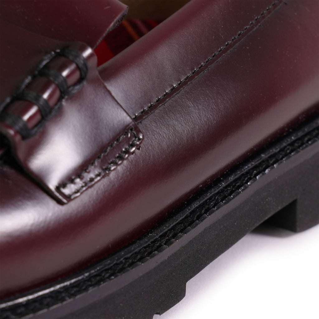 Fred Perry x G.H Bass Weejuns Tassel Loafers - Oxblood