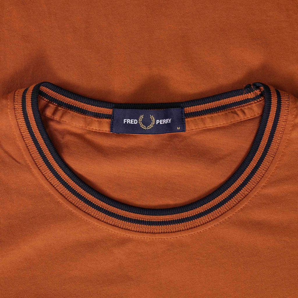 Fred Perry Twin Tipped T-Shirt - Nut Flake