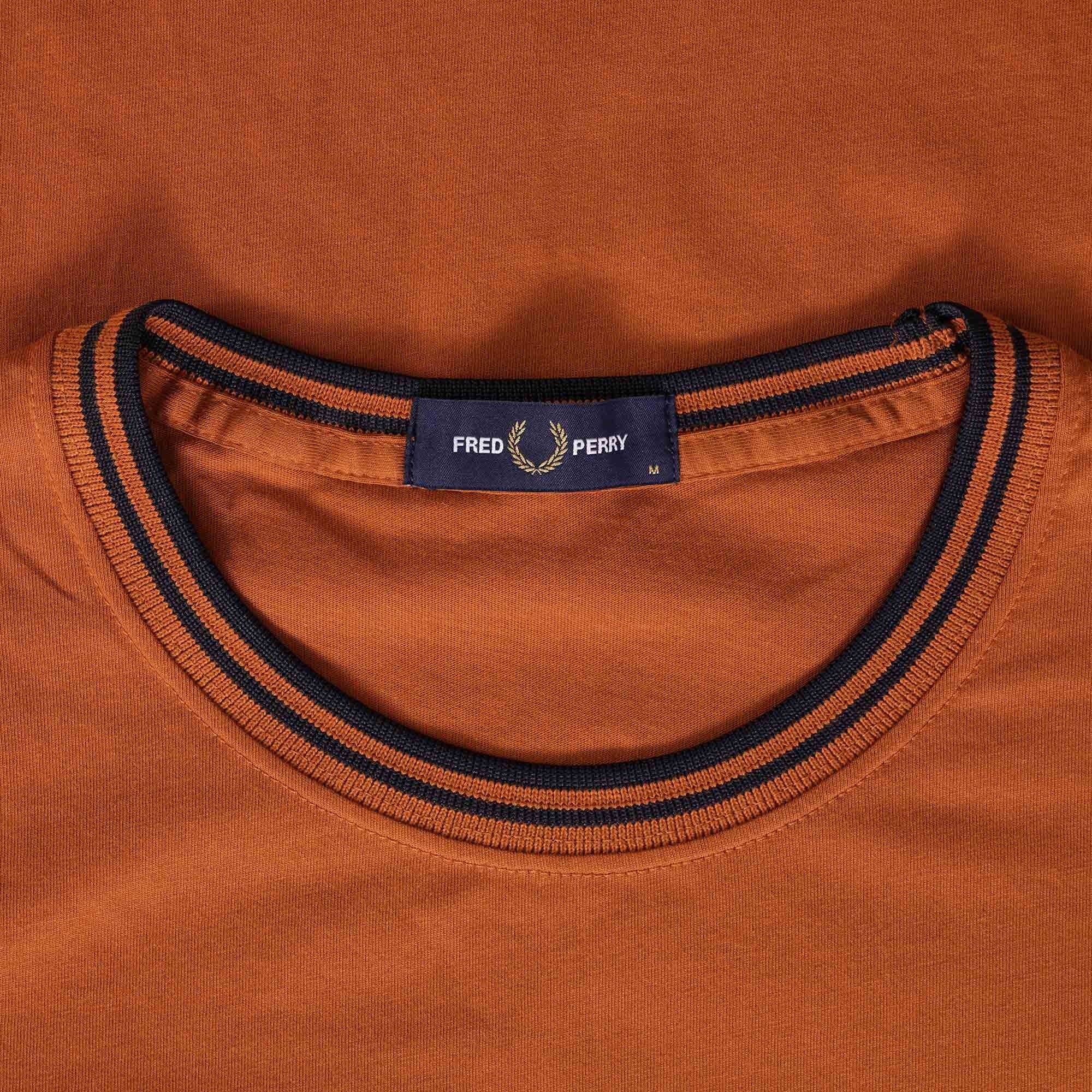 Fred Perry Twin Tipped T-Shirt - Nut Flake