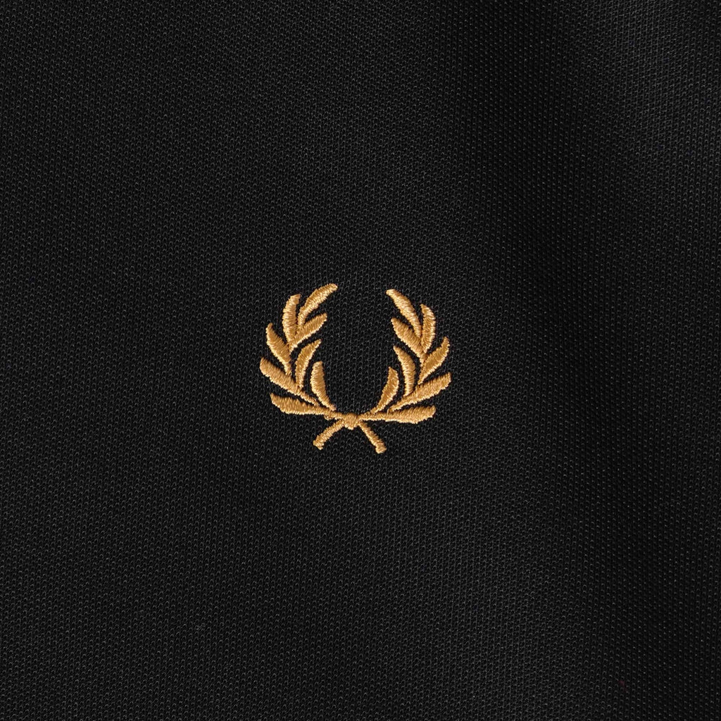 Fred Perry Contrast Tape Track Jacket - Black
