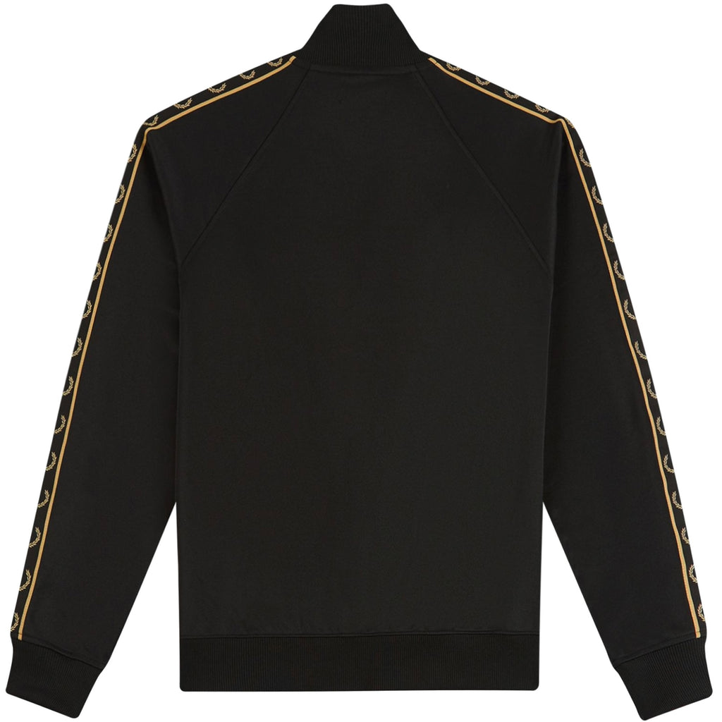 Fred Perry Contrast Tape Track Jacket - Black