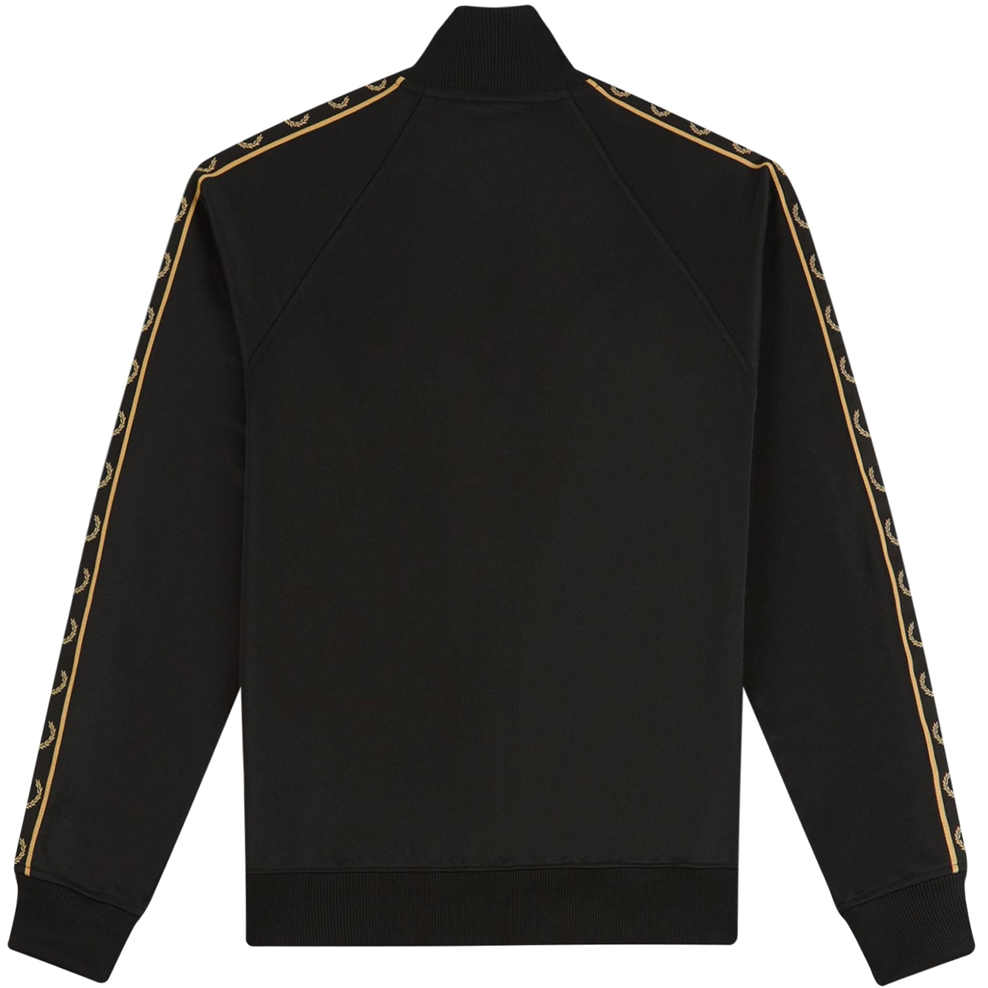 Fred Perry Contrast Tape Track Jacket - Black