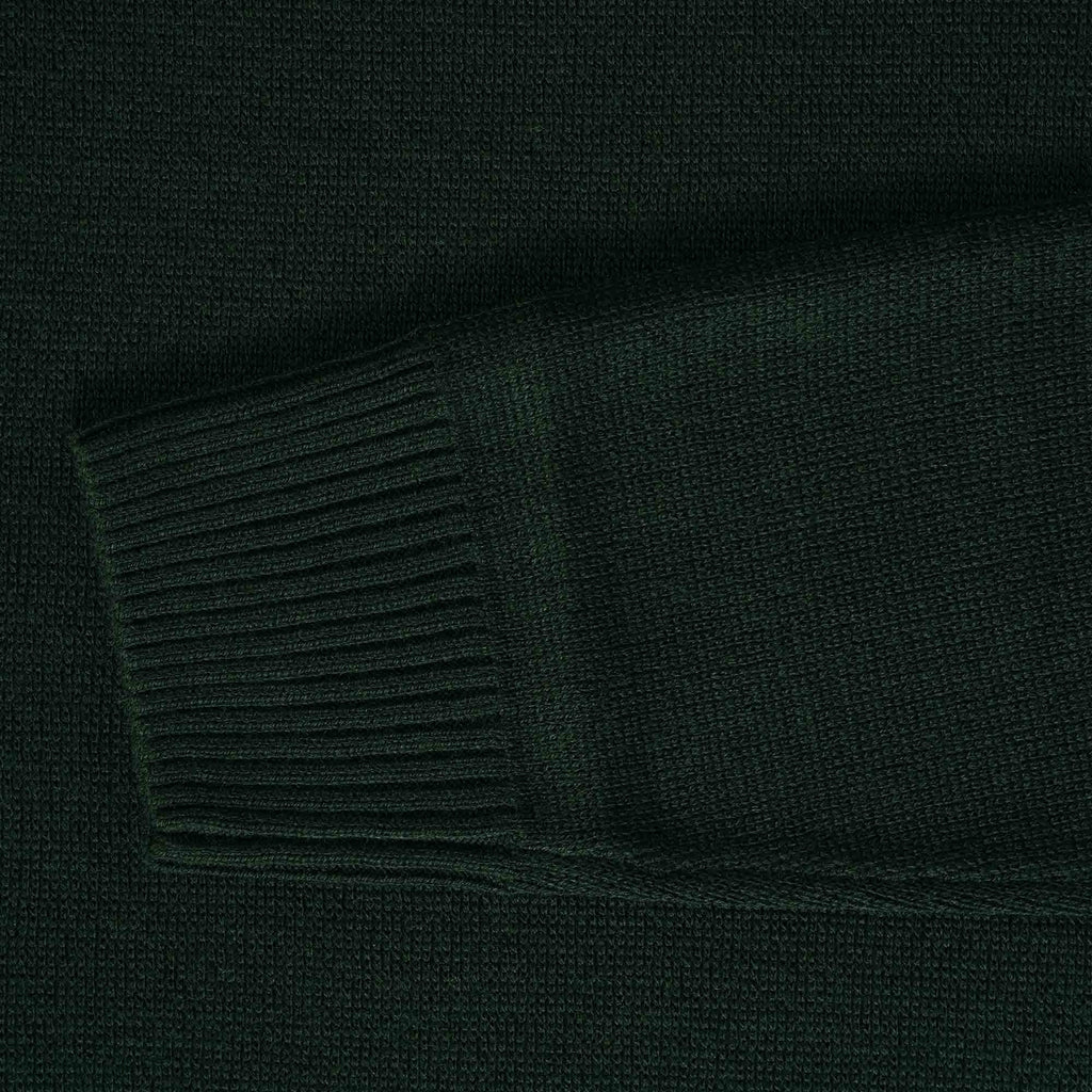 Fred Perry Laurel Wreath Crew Neck Jumper - Night Green