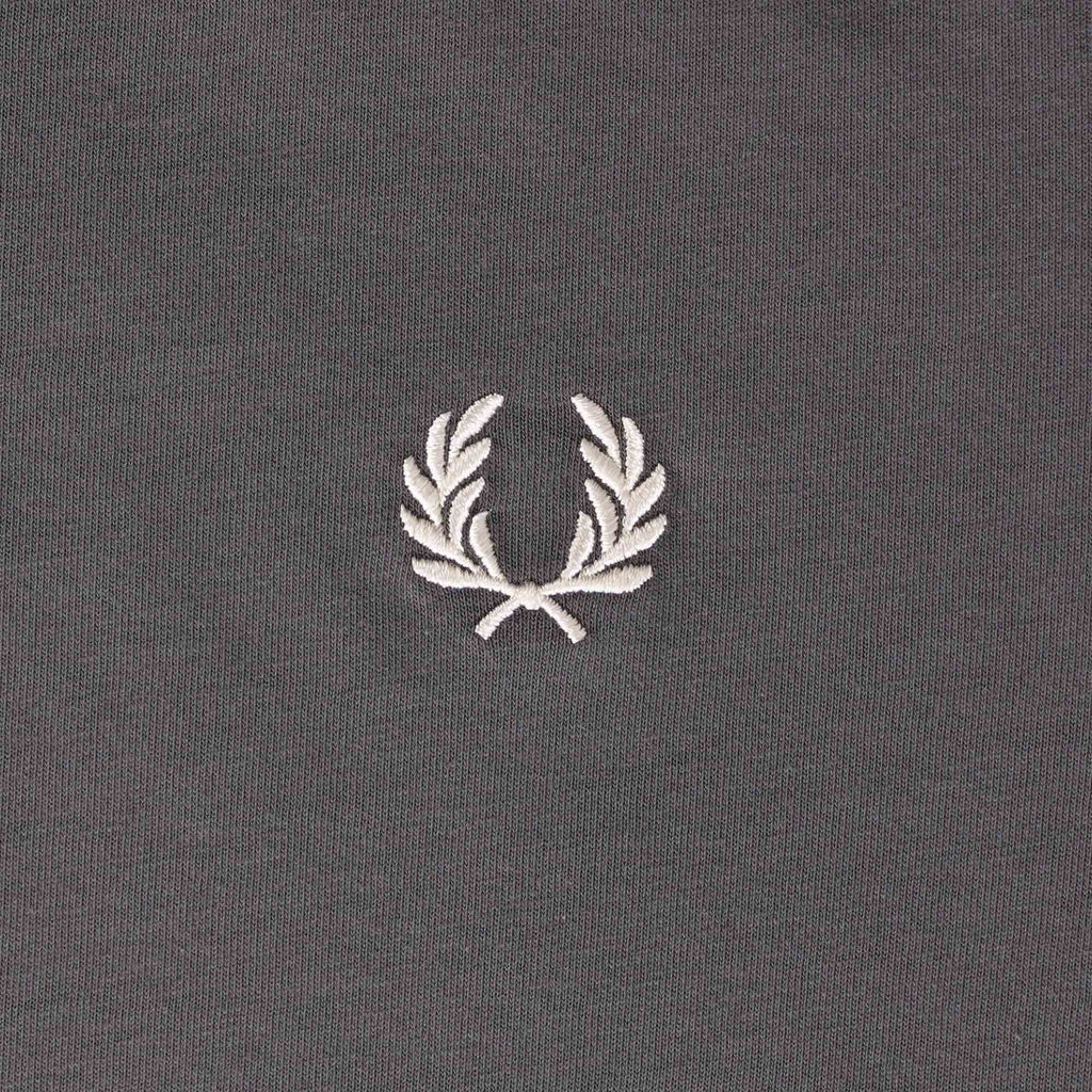 Fred Perry Contrast Tape Ringer T-Shirt - Gunmetal