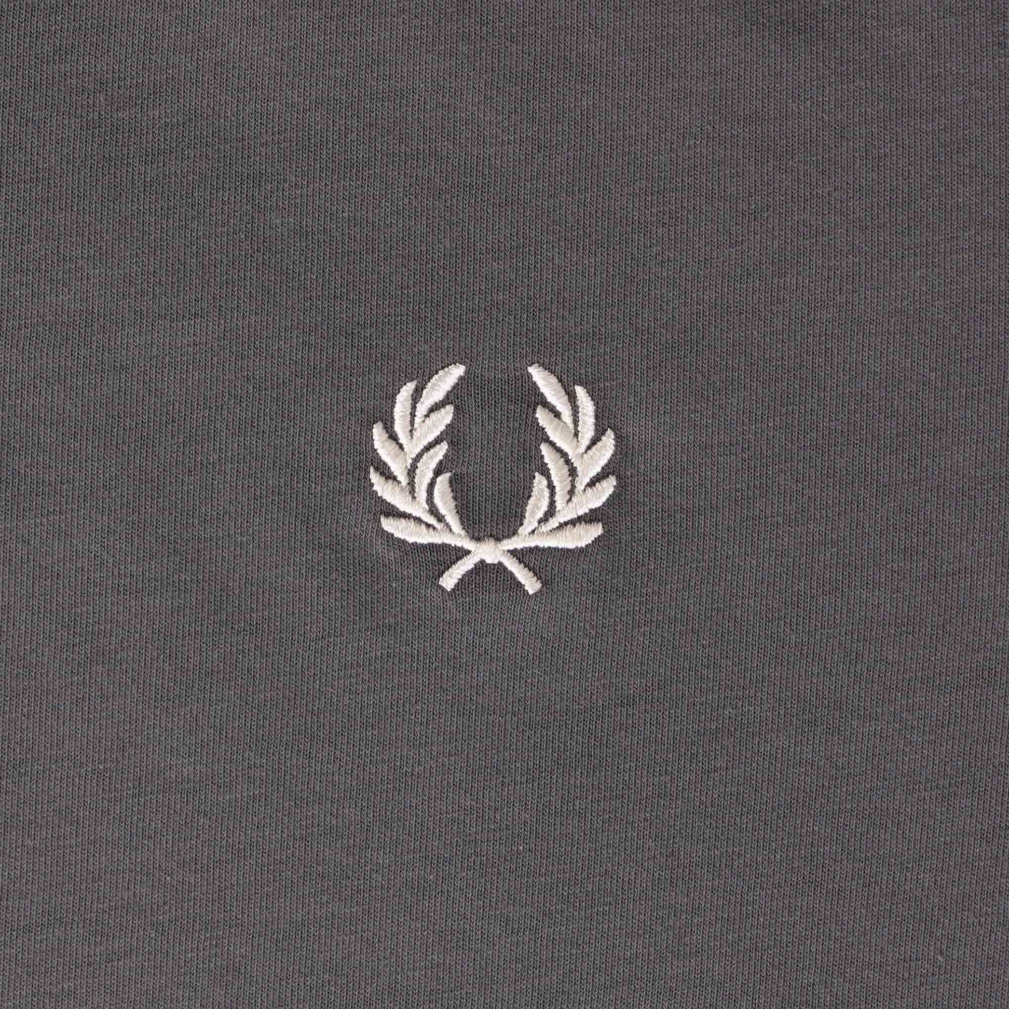 Fred Perry Contrast Tape Ringer T-Shirt - Gunmetal