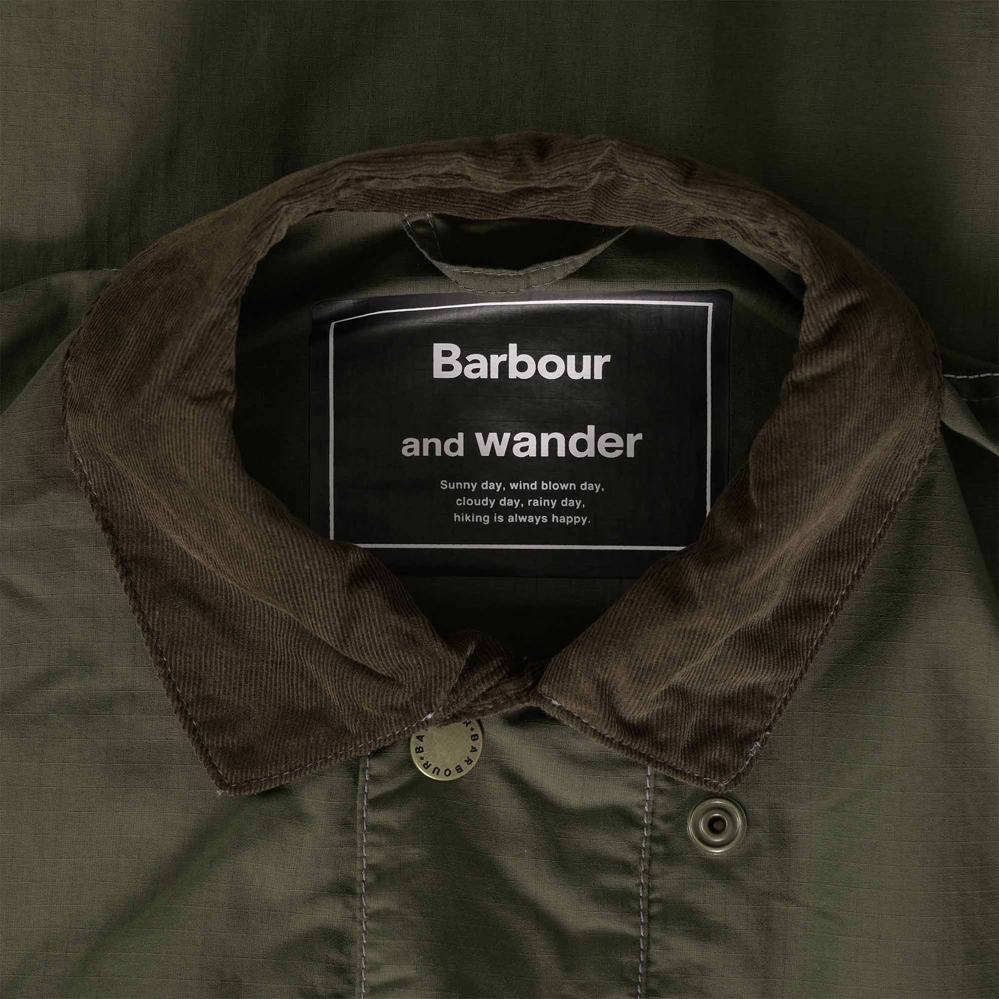 Barbour x And Wander Pivot Casual Jacket - Olive