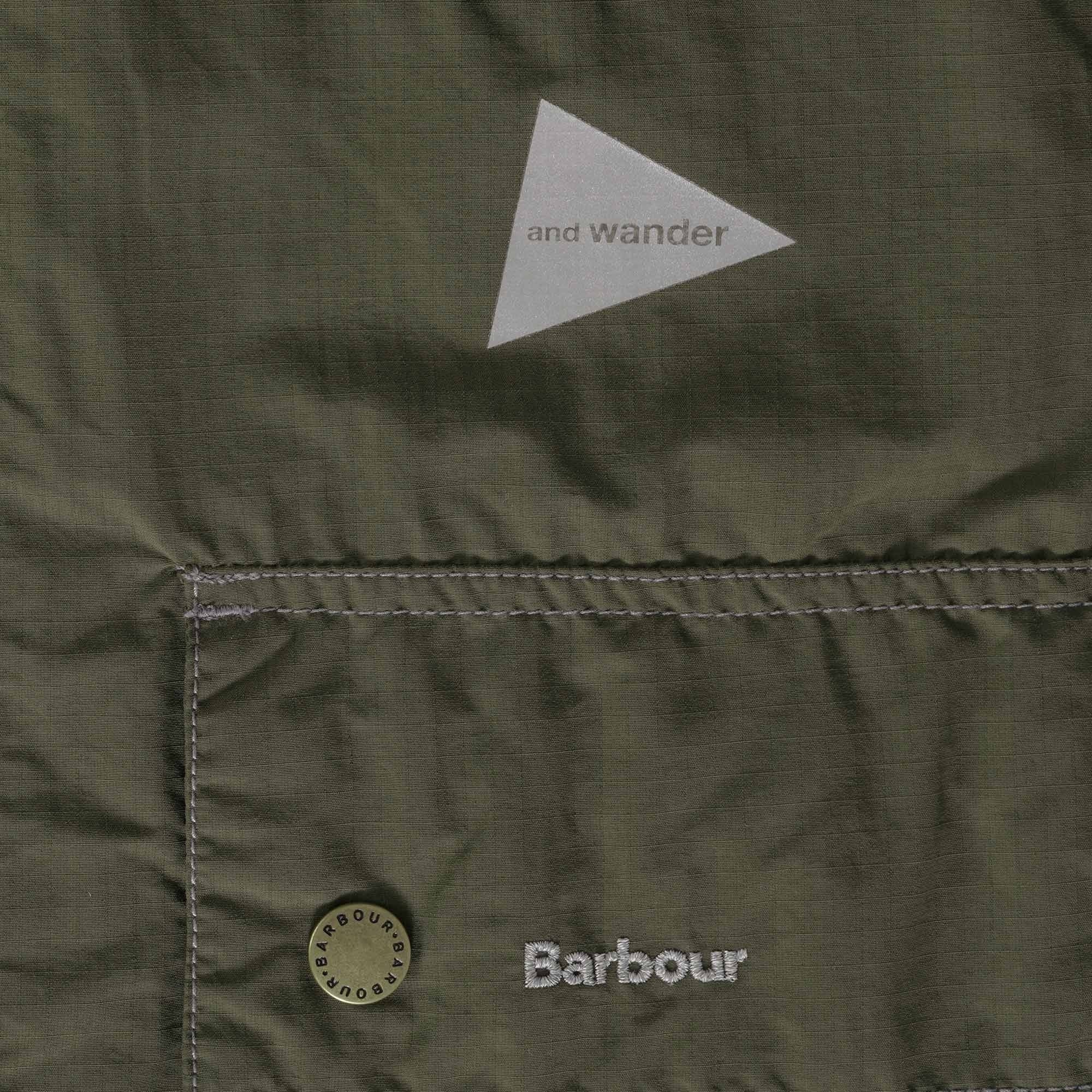 Barbour x And Wander Pivot Casual Jacket - Olive