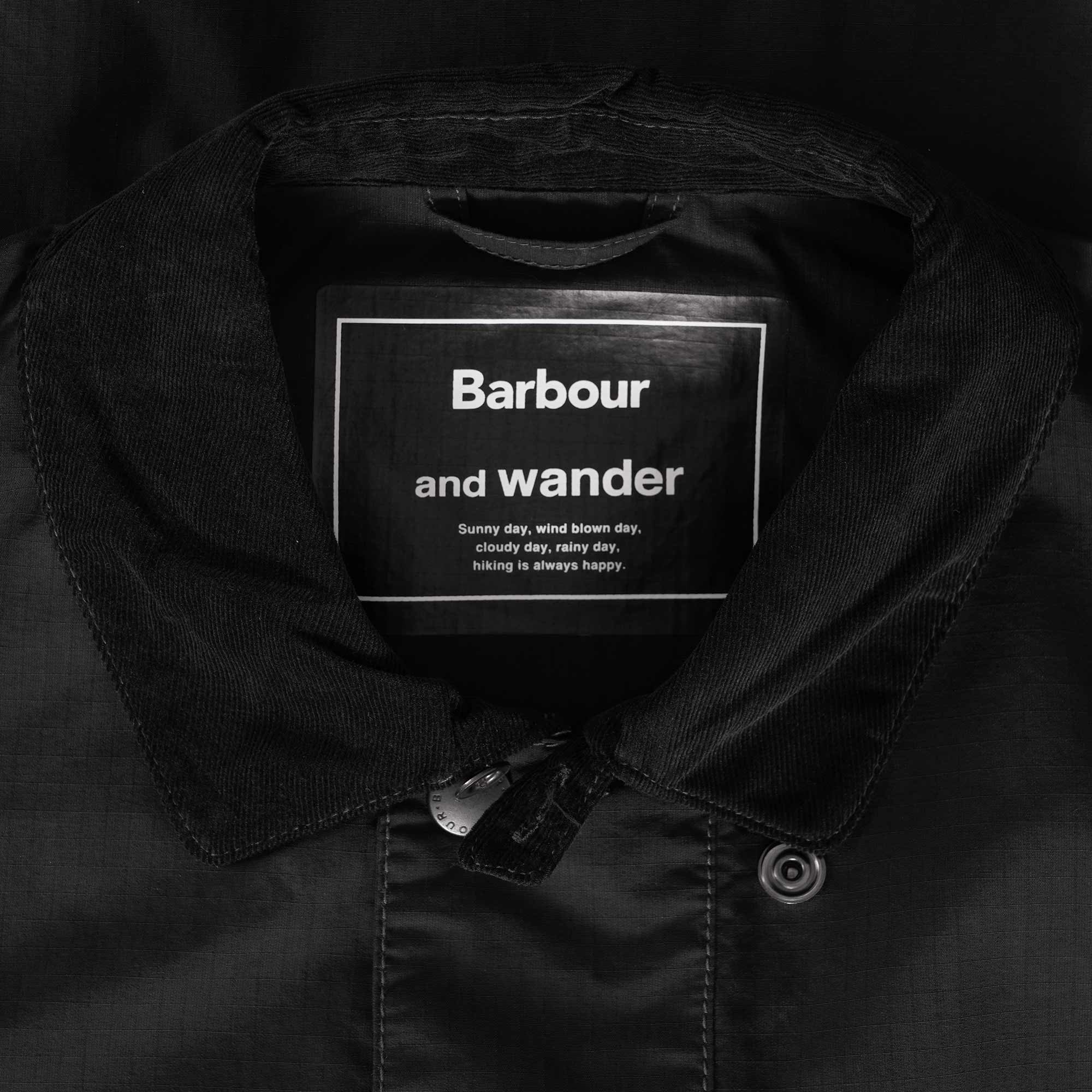 Barbour x And Wander Pivot Casual Jacket - Black – Stuarts London